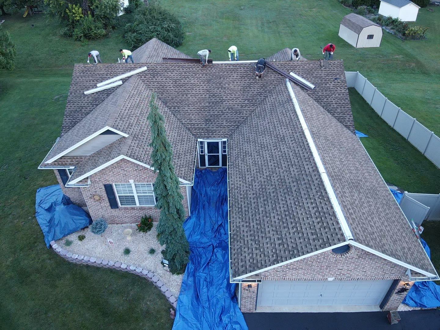 GAF Timberline HDZ Architectural Shingle Roof Replacement in Chambersburg by Teflon Roofing