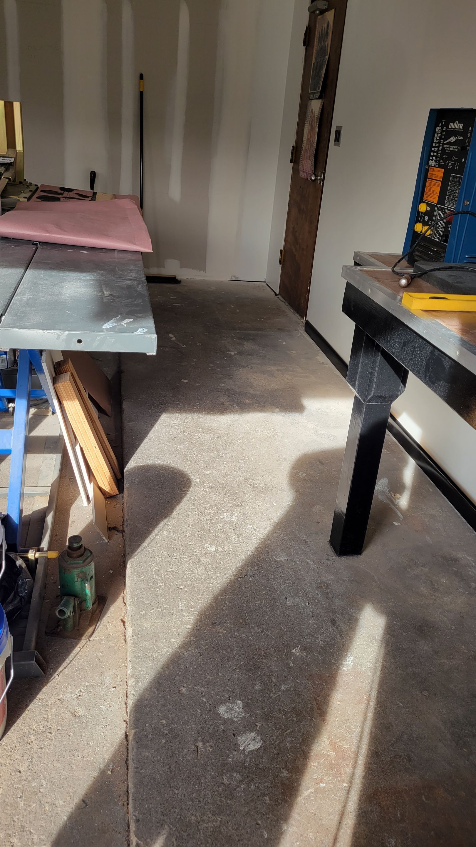 Installers have Feline supervision by Spectrum Painting, LLC