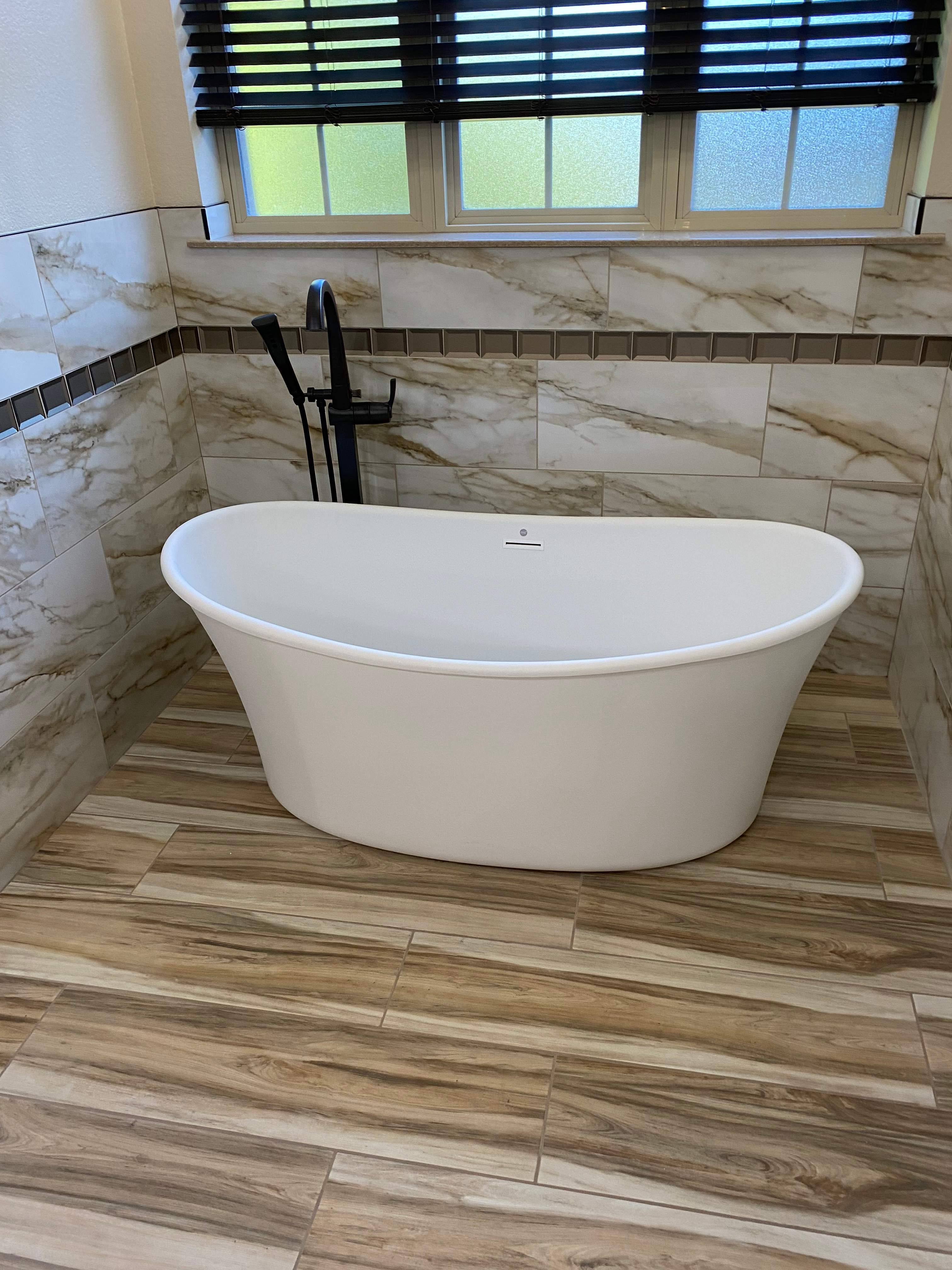 R. Rodriguez Bathroom Renovation by Kitchen Works LLC