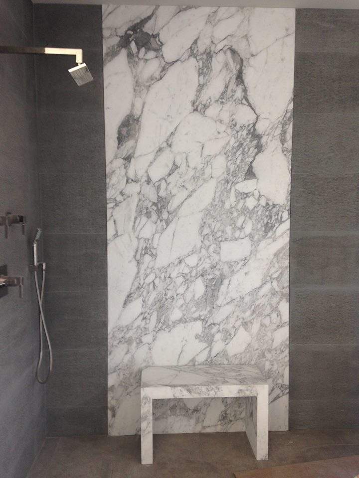 Bathroom renovations in porgress by Mena stone surfaces