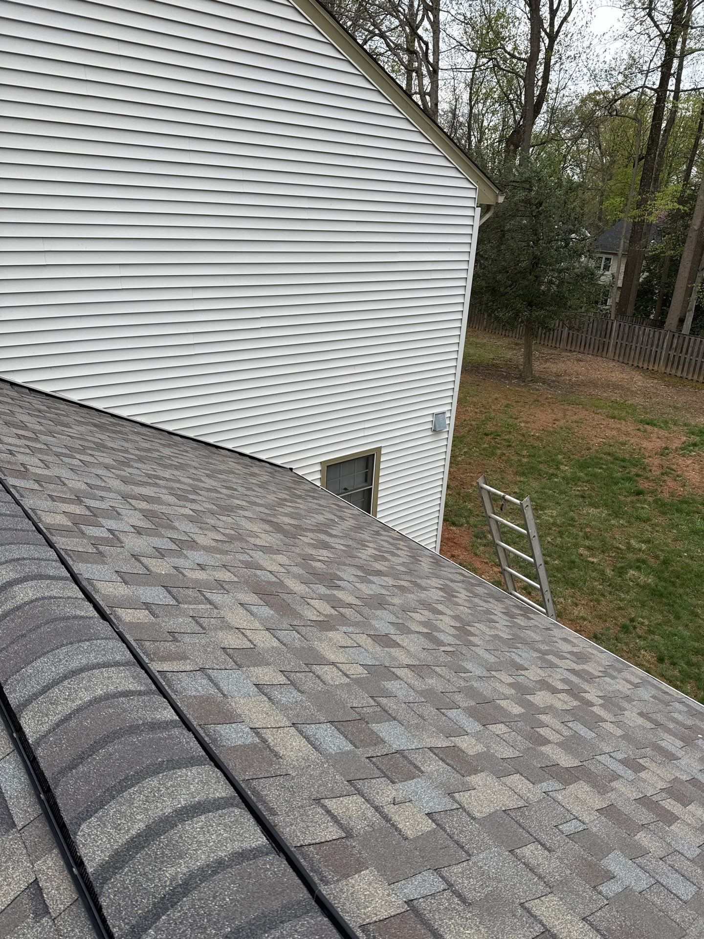 Burke: Residential Roof Replacement with CertainTeed Landmark Pro in Max Def Weathered Wood by RM Banning, Inc.
