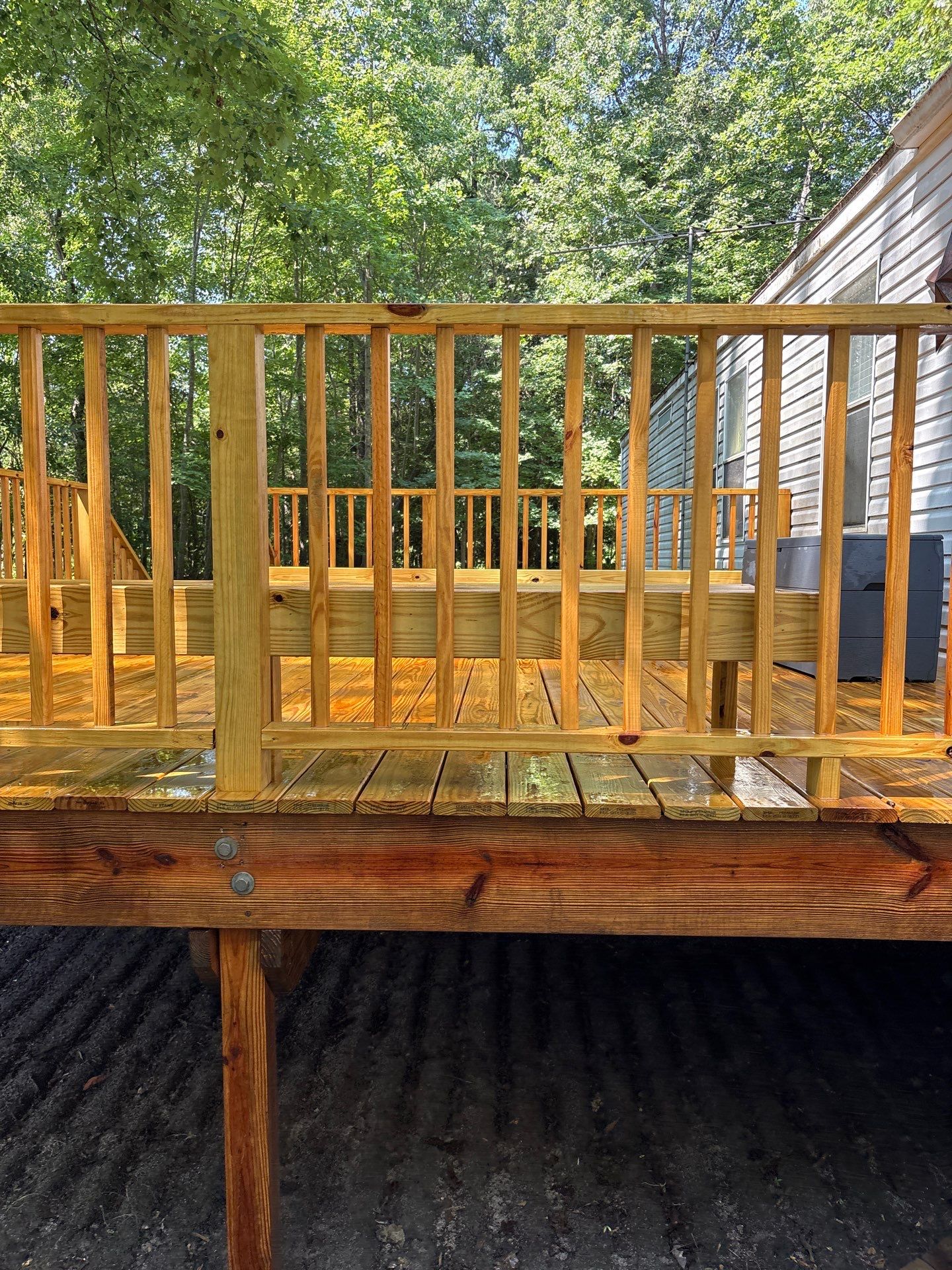 Wood Deck using Wood Sealant by DuraSeal