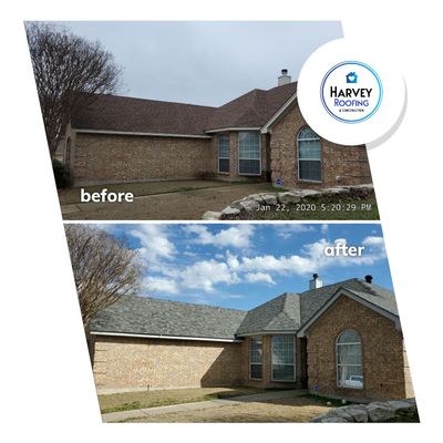 Residential Roofing Installation using Malarkey Vista AR