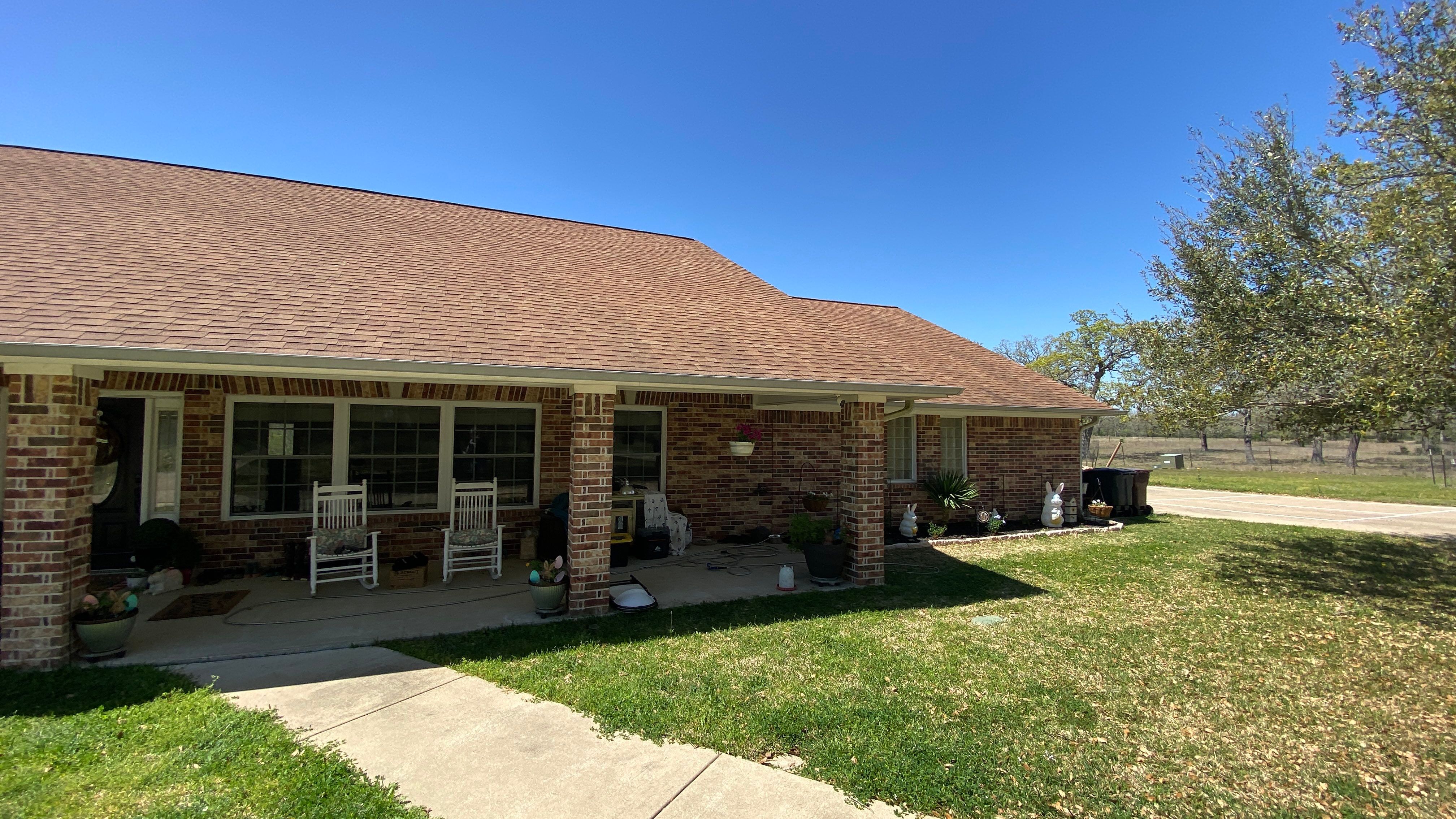Residential Roof Replacement using GAF - HDZ - Slate by Action Exteriors Austin