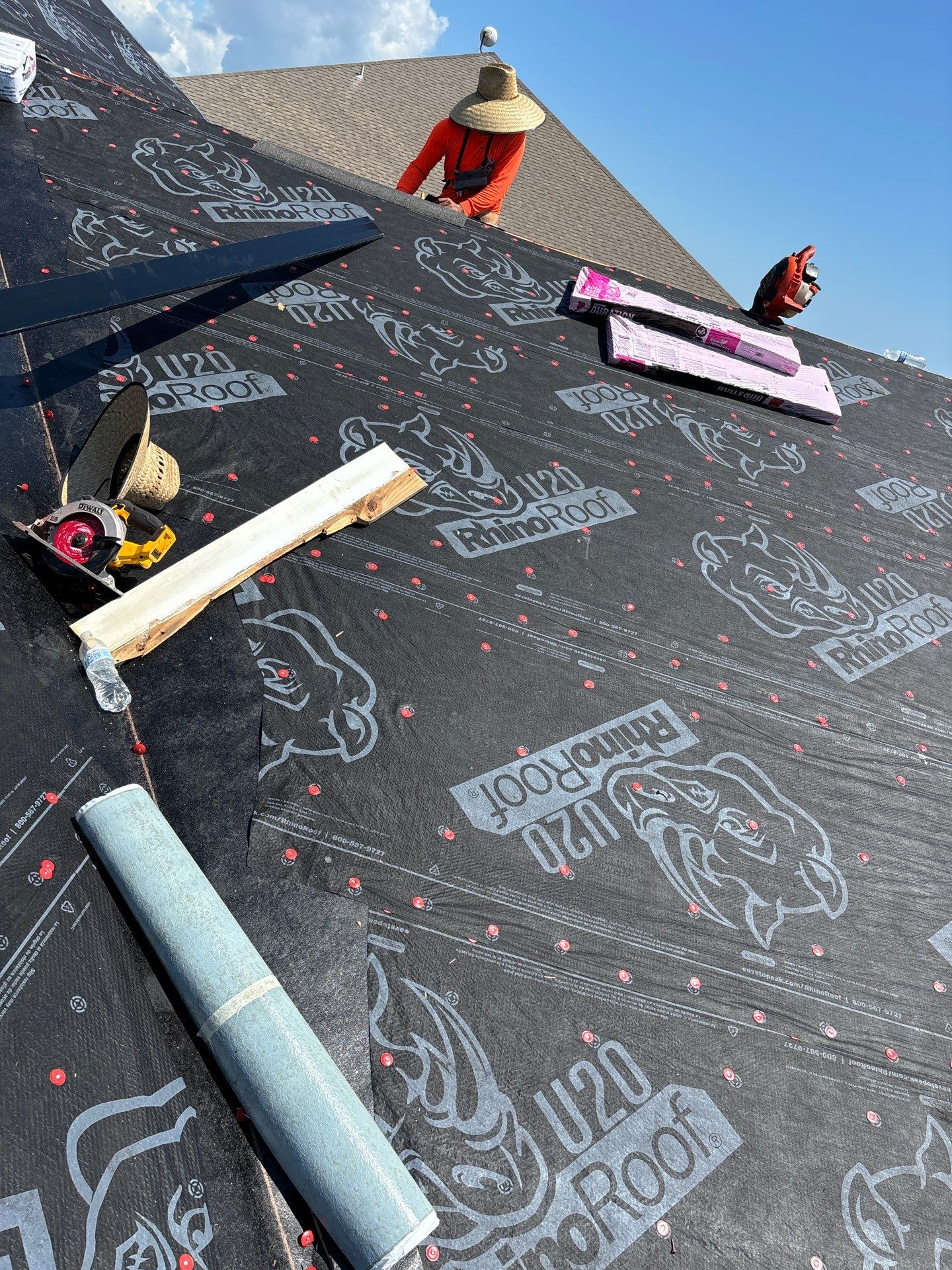 Residential Roofing Repair using Owen's Corning Duration (Lifetime) Shingles by Roof Repair Services LLC