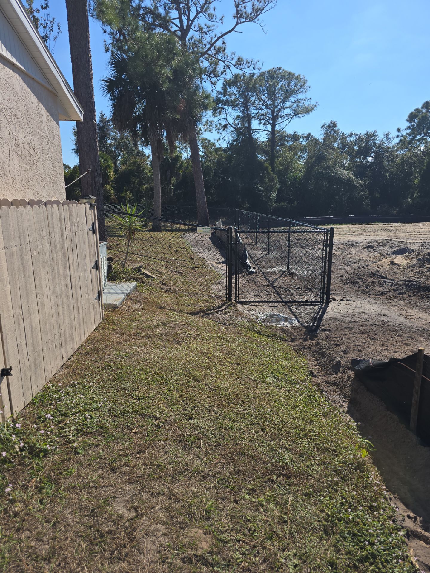 Chain Link Install in North Port by True Fence LLC