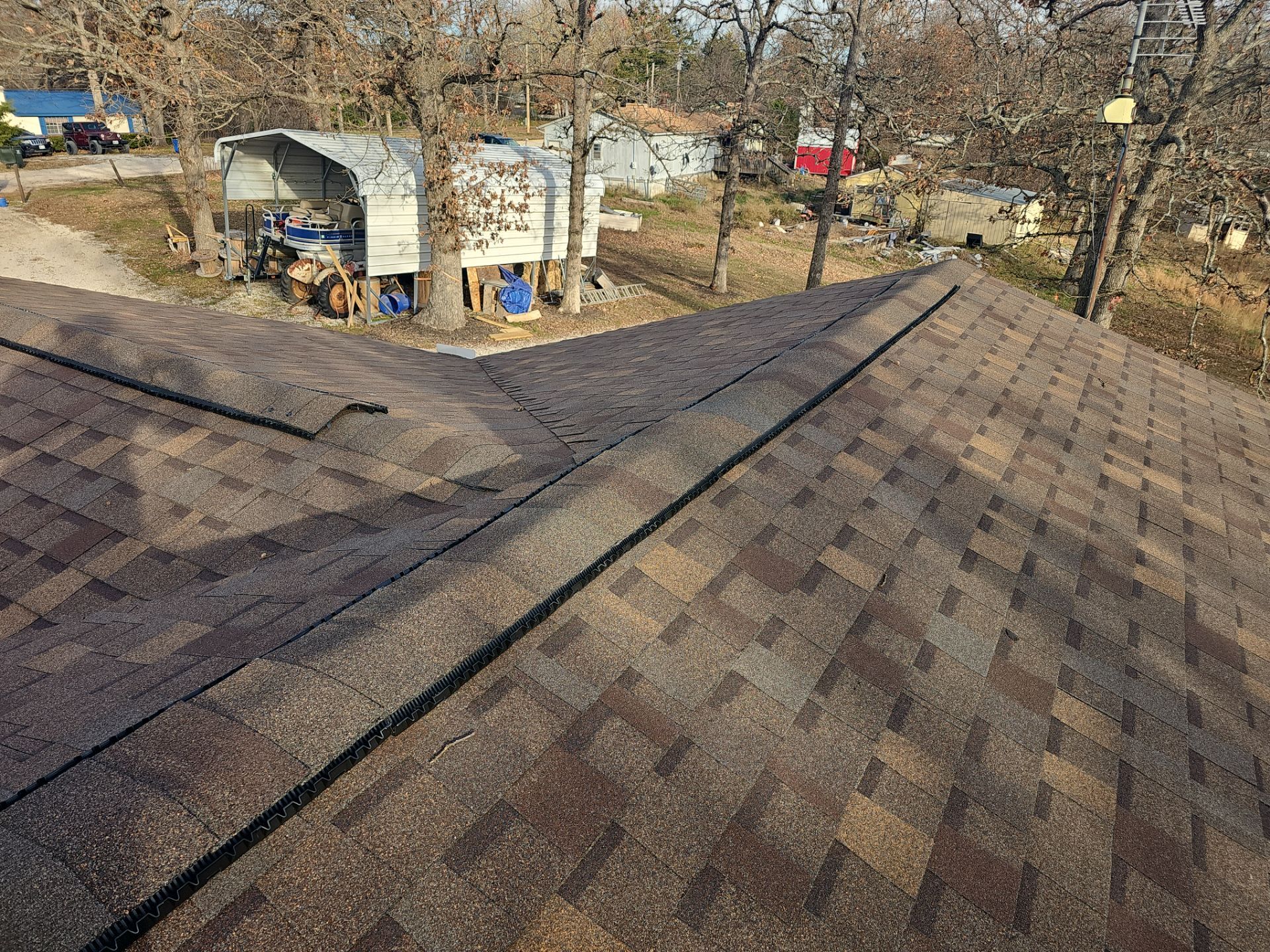 Residential Roofing Replacement - Atlas Pinnacle Pristine - Color Heather  by Titan Commercial & Residential Roofing 