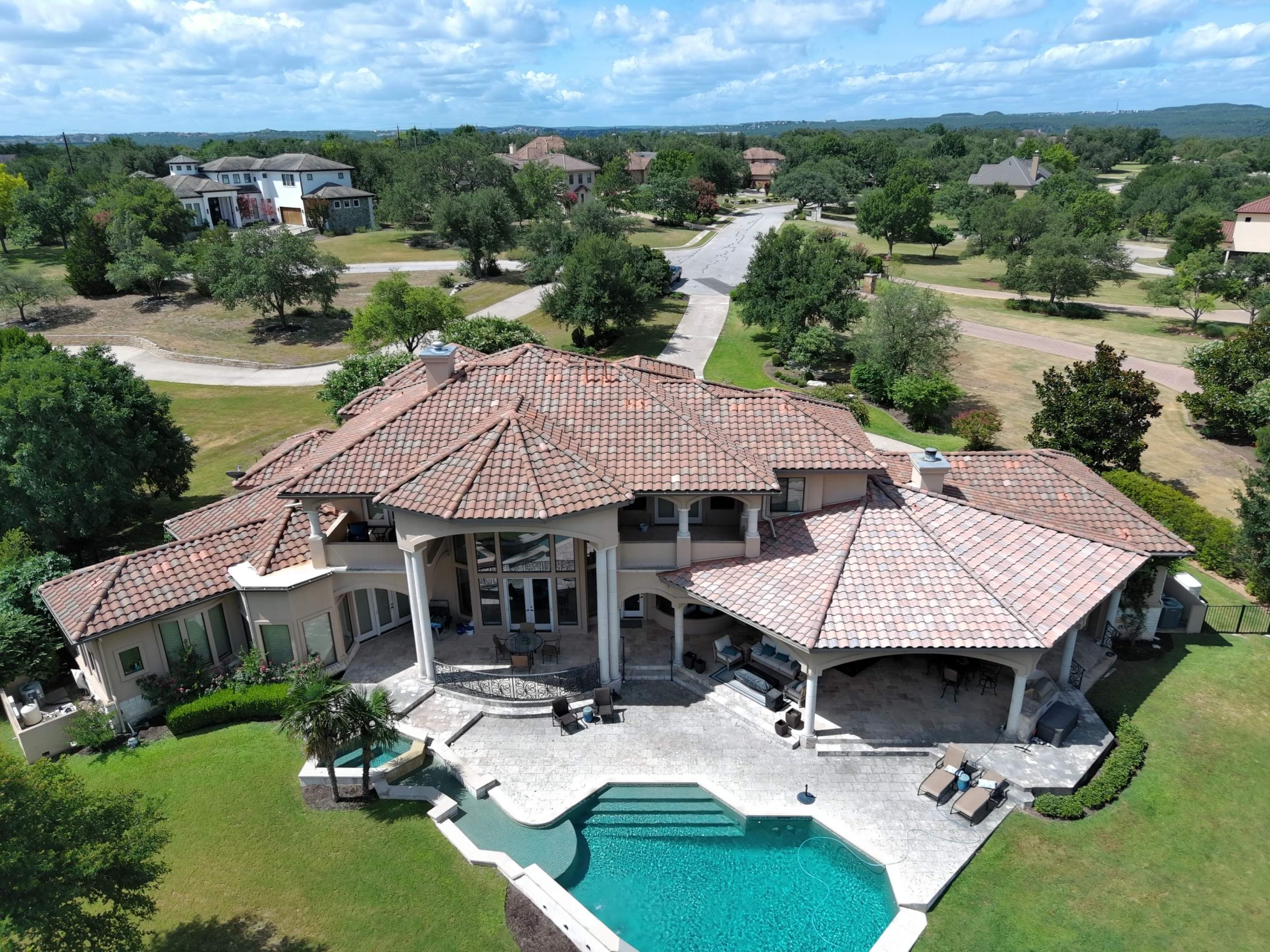 Tile Roof in Steiner Ranch by Skywall Construction LLC
