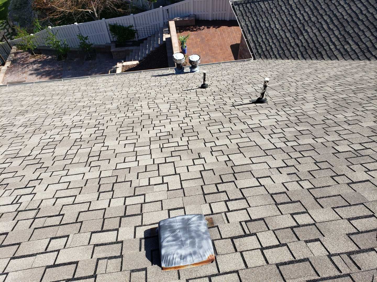 Hail Damage using GAF Timberline Ultra by The Roof Doctor