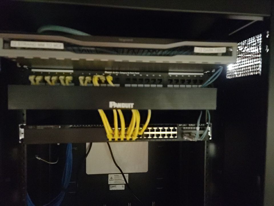 Structure Cable Installation using Cat 6 Cabling & Fiber  by Firmament Solutions