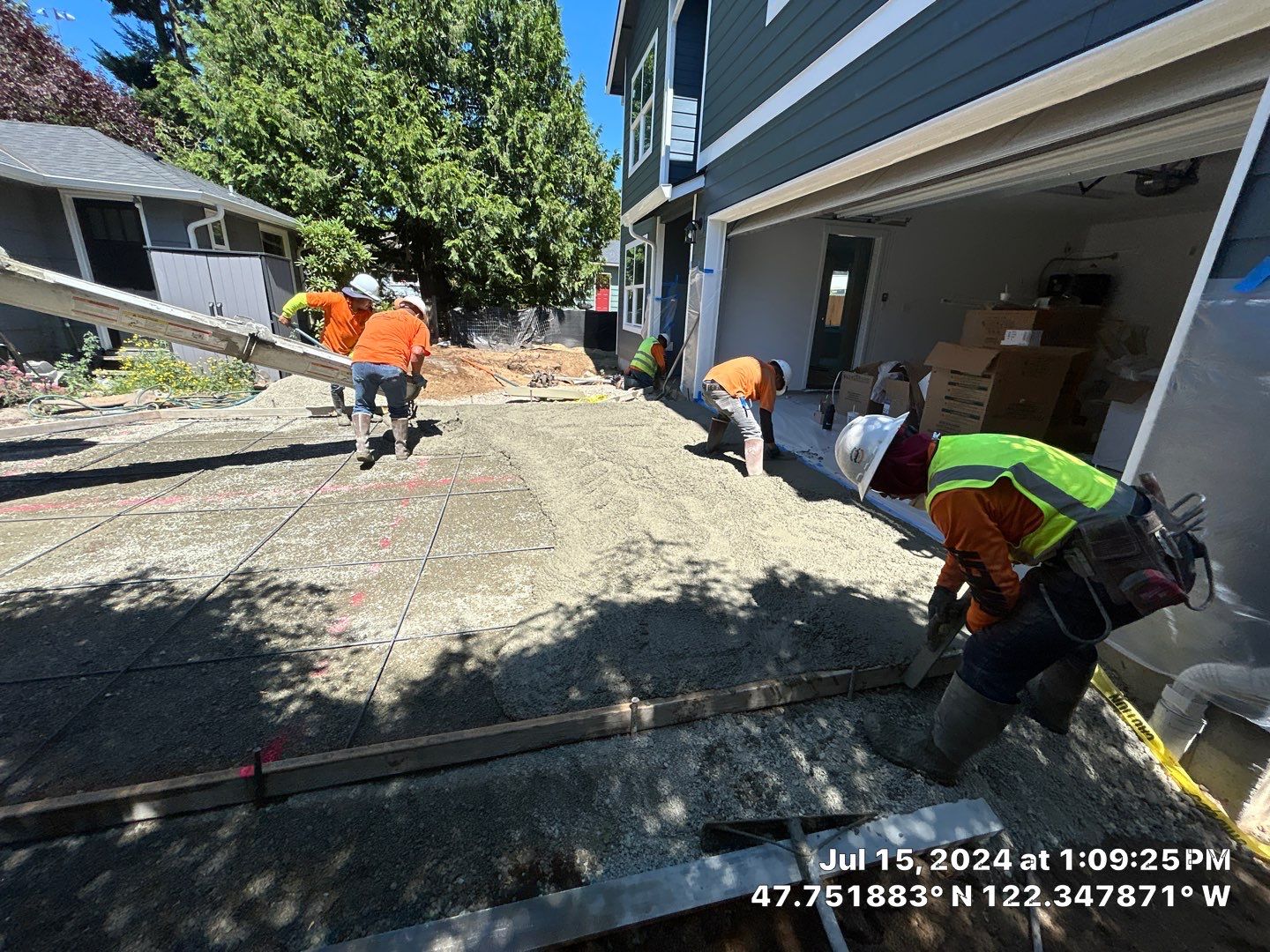 Grant | Concrete Driveway  by Jireh Asphalt & Concrete Inc 