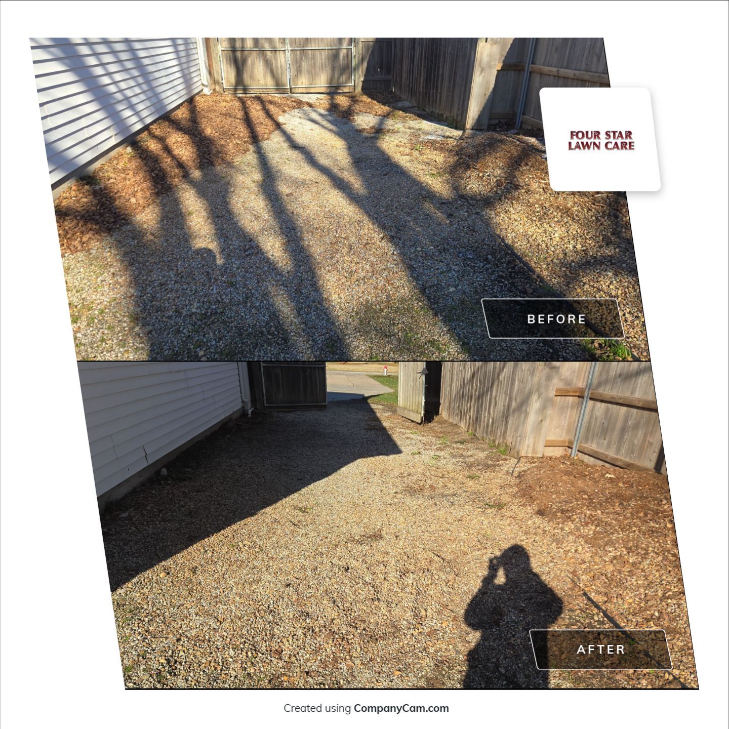 Project in Eastborough by Four Star Lawn Care