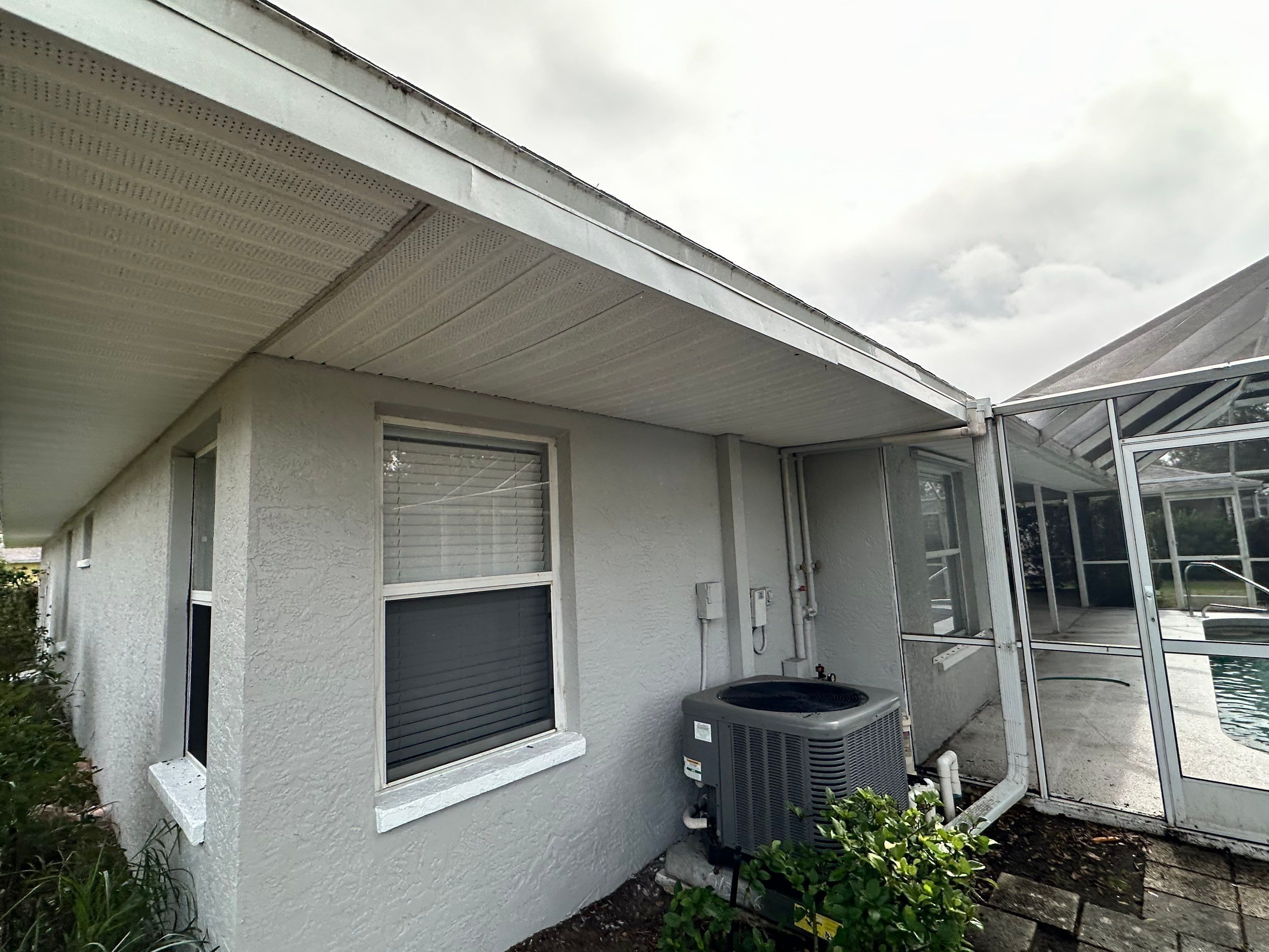 Install Vinyl Soffit in Sarasota FL by Gutter Professors
