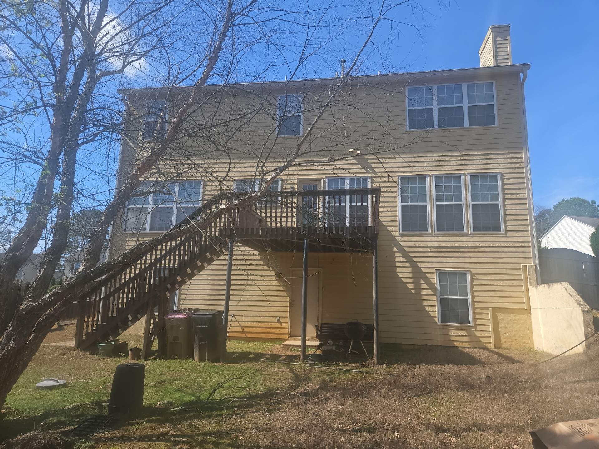 Rotten Wood Replacement Plus Stucco & Siding Painting  by Nelson Exteriors 