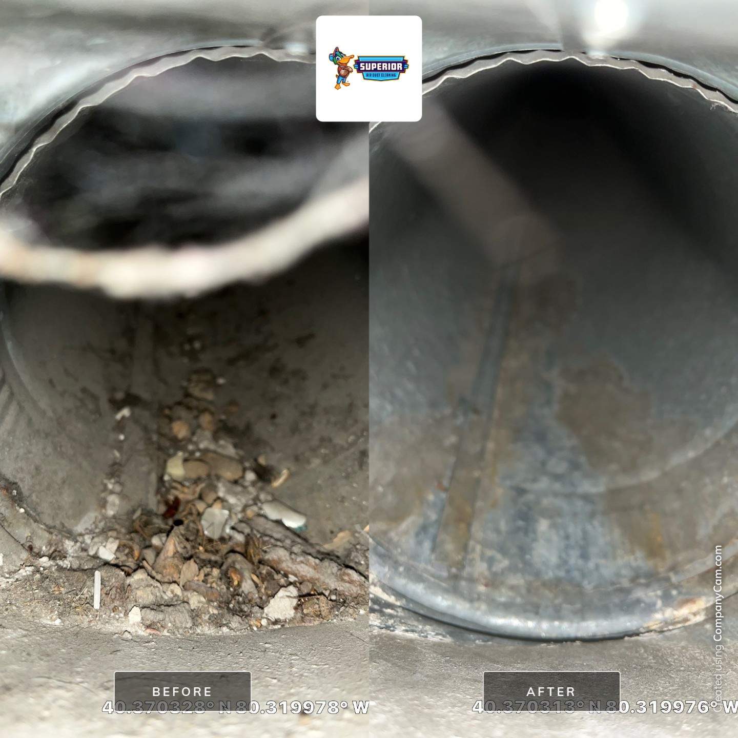 Air Duct Cleaning With a Vacuum Truck in Bulger, PA by Superior Air Duct Cleaning