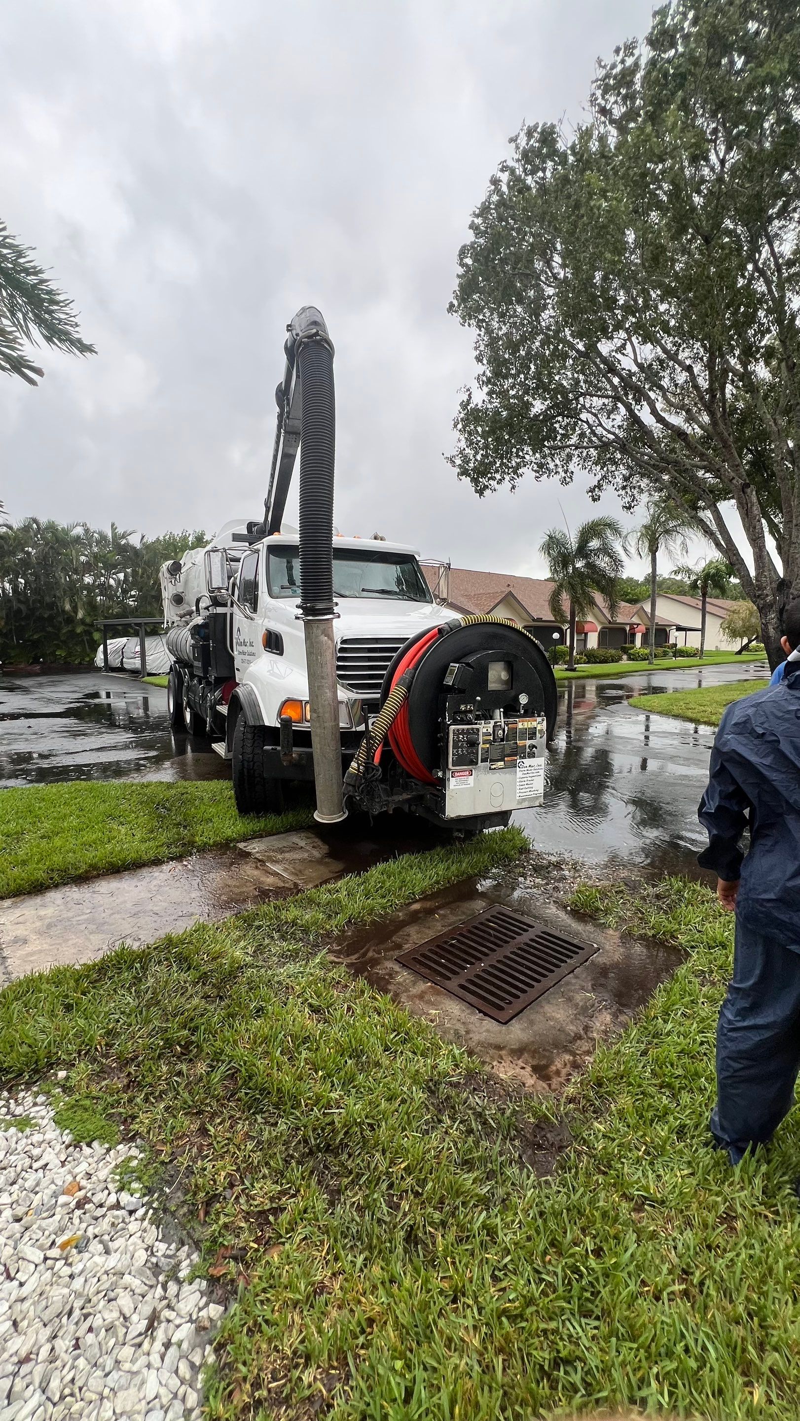 Naples Community Stormwater Blockage by Don Mar, Inc. Storm Water Solutions