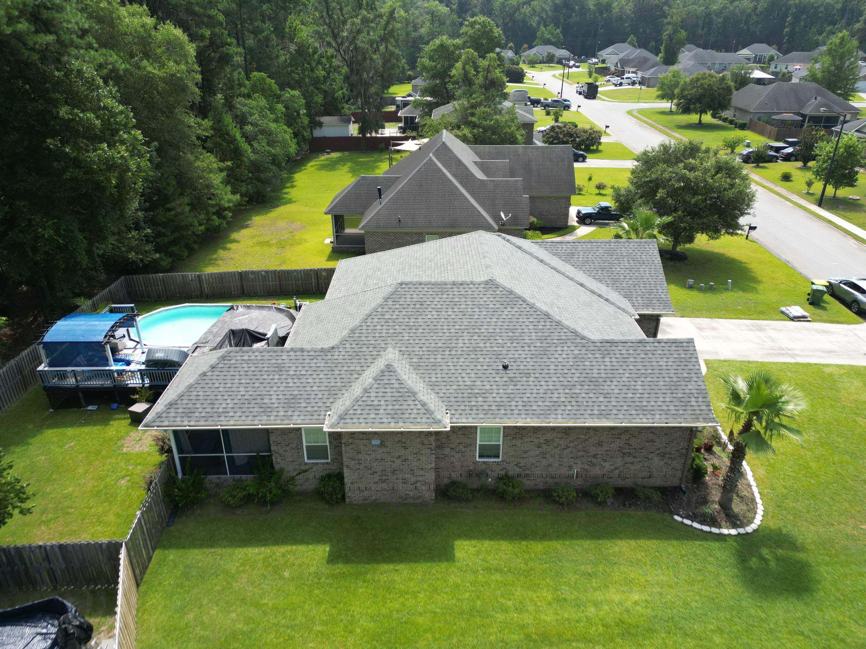 Residential Roofing Installation using Atlas Pinnacle Impact+ by Talya Roofing