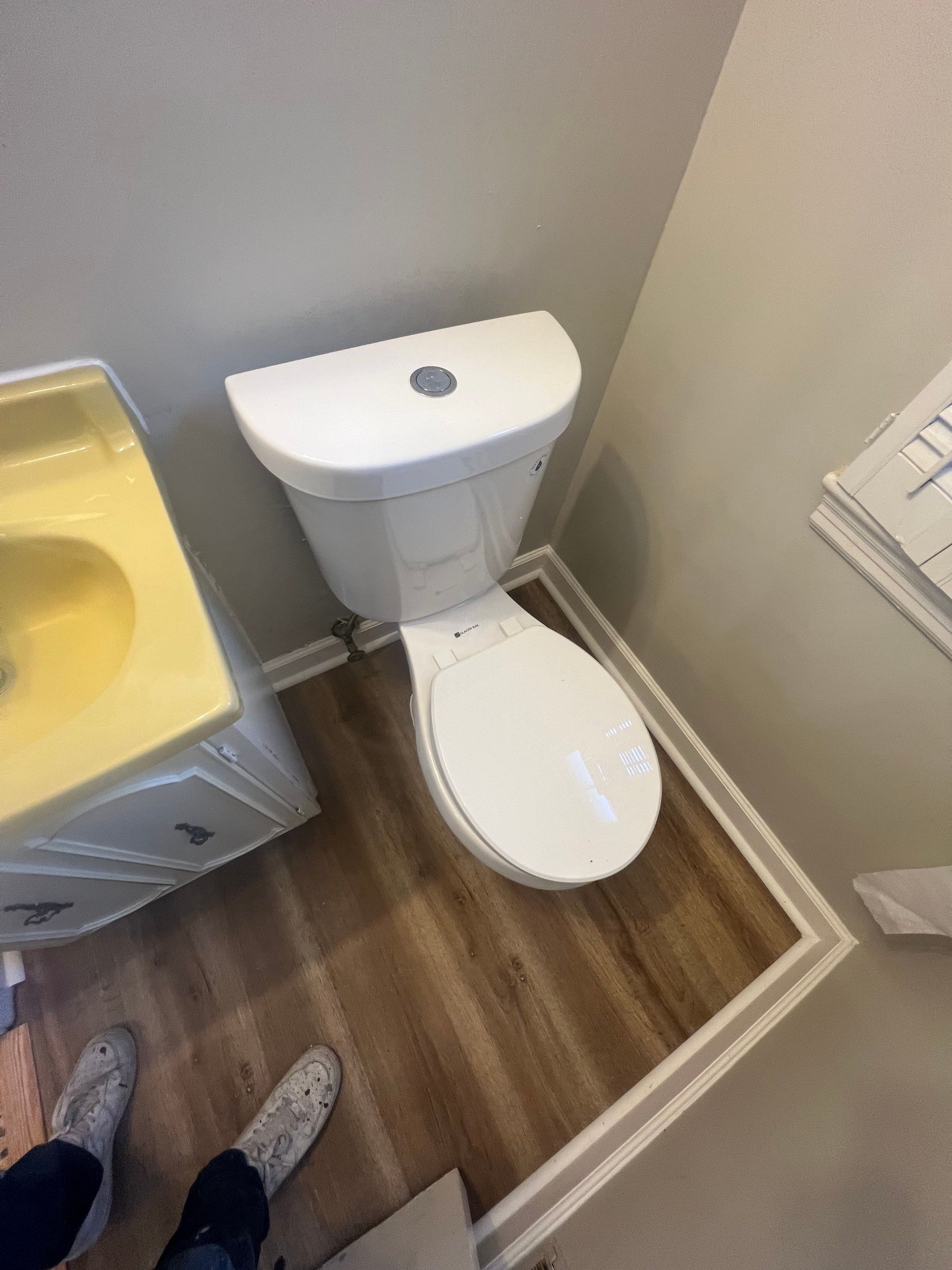 Luxury Vinyl Flooring Installation by Greenspring Construction Services