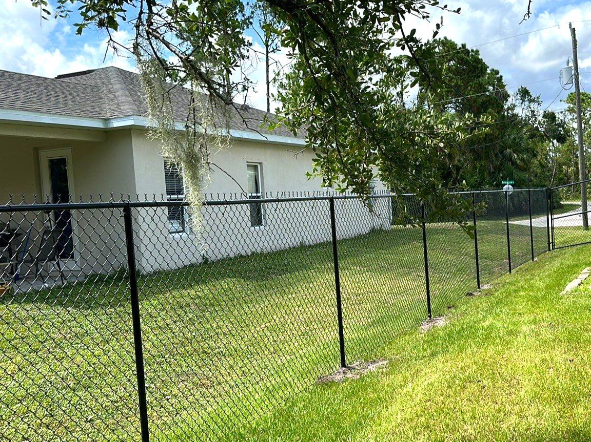 Chain-link Fence Installation using Chain-link Fence by Asap fence and gates, LLC