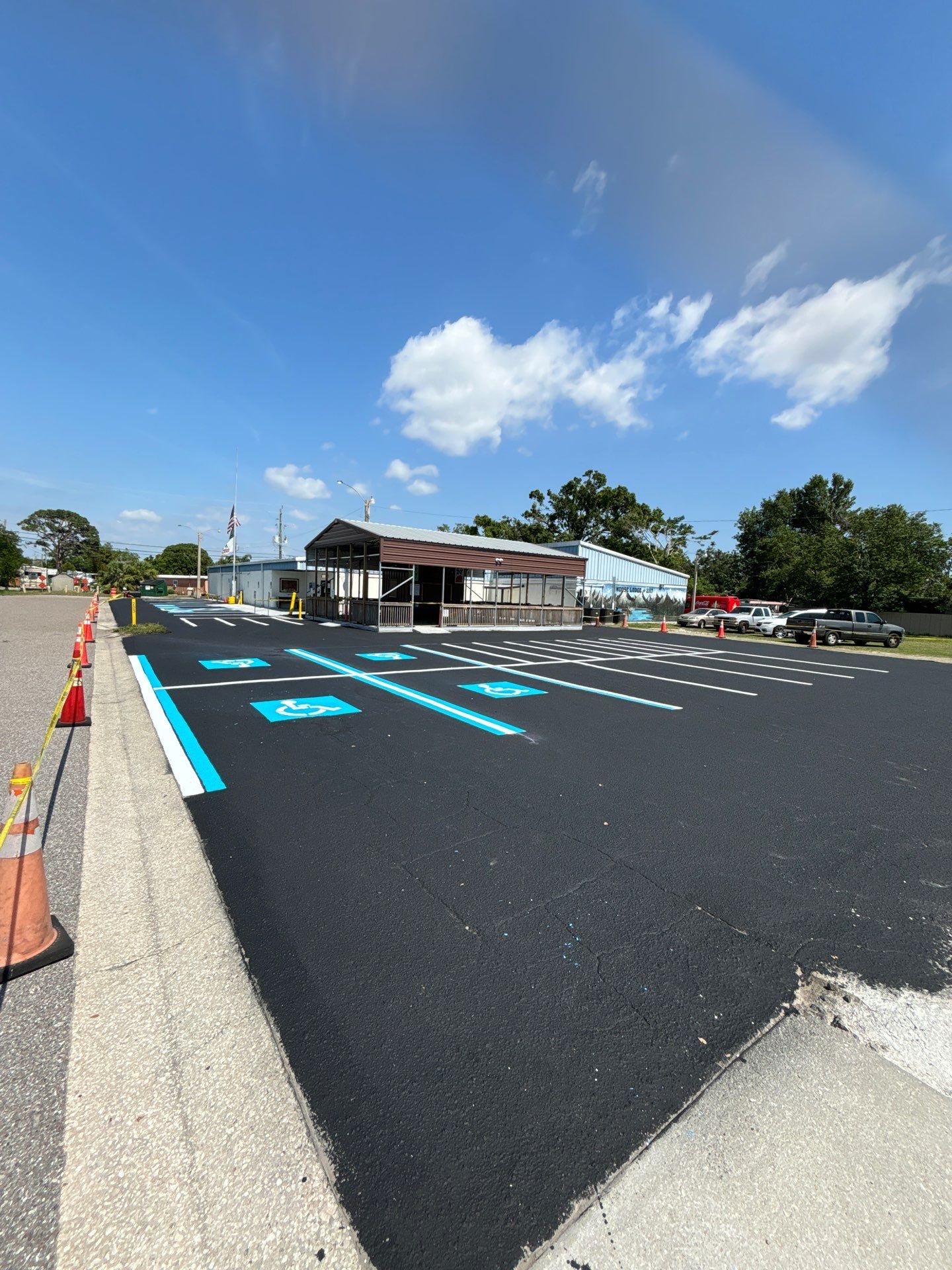 Sealcoating & Line Striping in Palmetto by Everline Coatings & Services - Southwest FL
