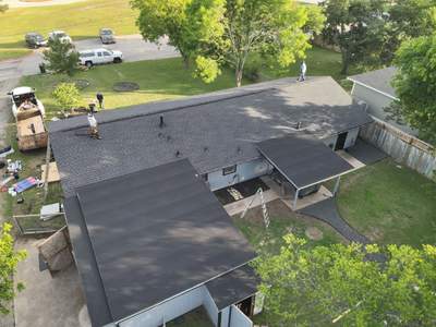 Residential Roof Replacement using GAF - HDZ - Charcoal