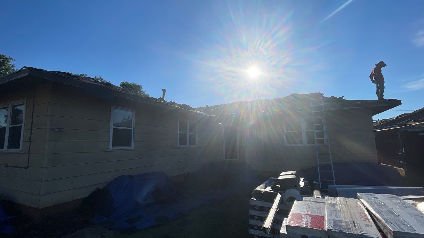 Residential Roofing Installation using GAF Natural Shadow  by A & H Roofing and Contracting