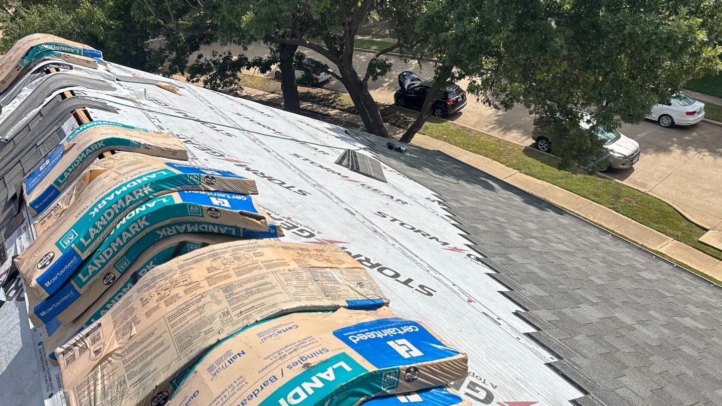 Project in Garland by Rhino Roofing and General Contracting, LLC