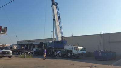Massive Storm Damage Project - Factory in Arlington