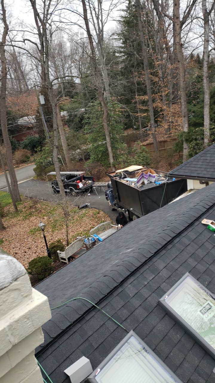 McLean: Certainteed Landmark Pro Designer Shingles in Max Def Charcoal Black by RM Banning, Inc.