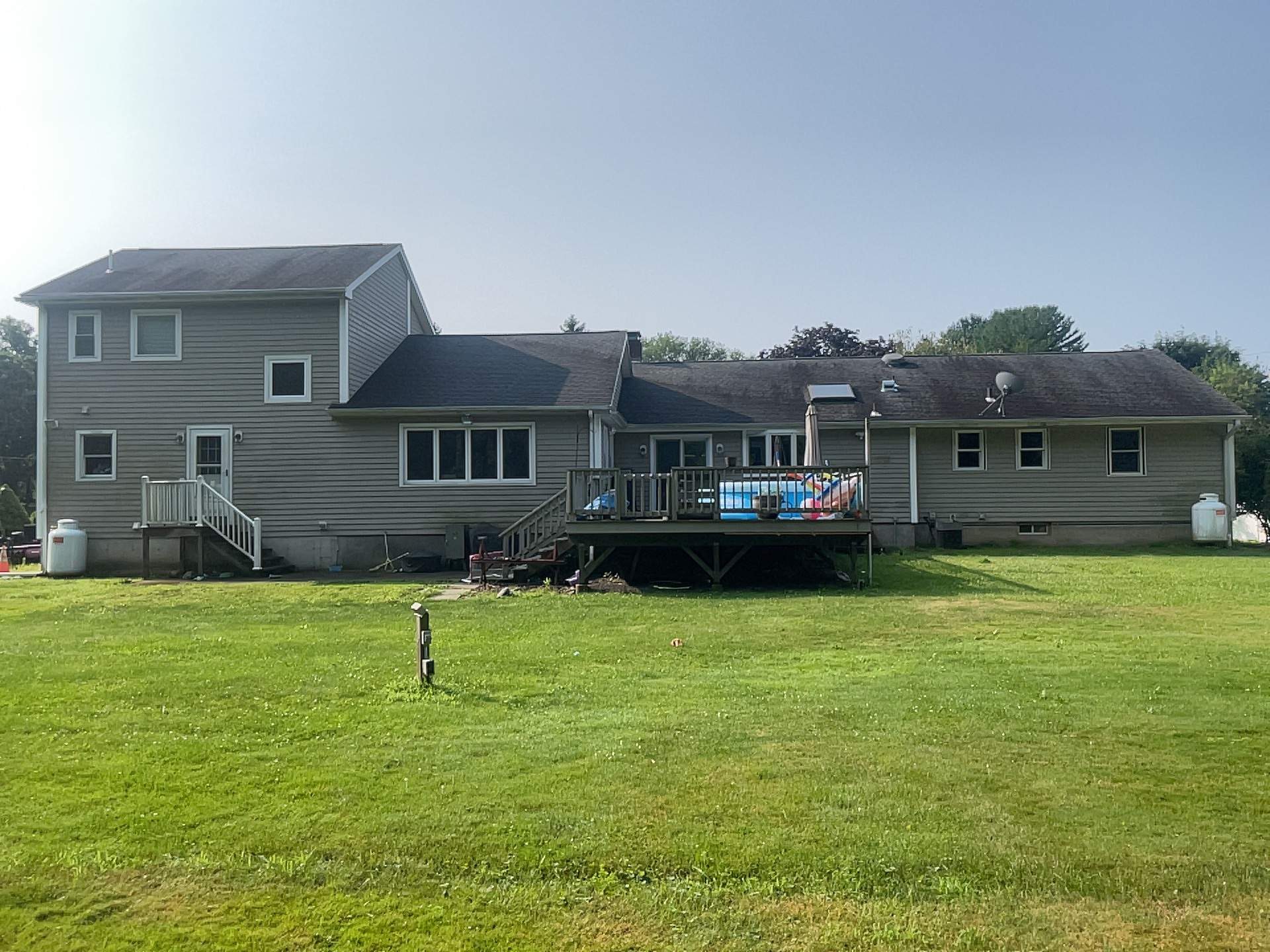 Residential Roofing Installation using Owens Corning TruDefinition Estate Gray by A Plus Exterior