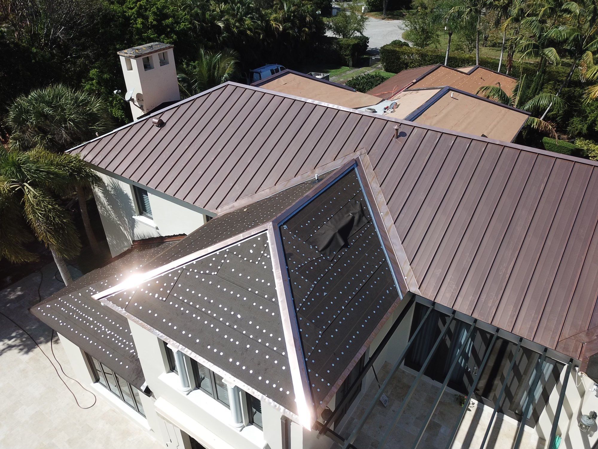 Metal Roof - Copper by Istueta Roofing