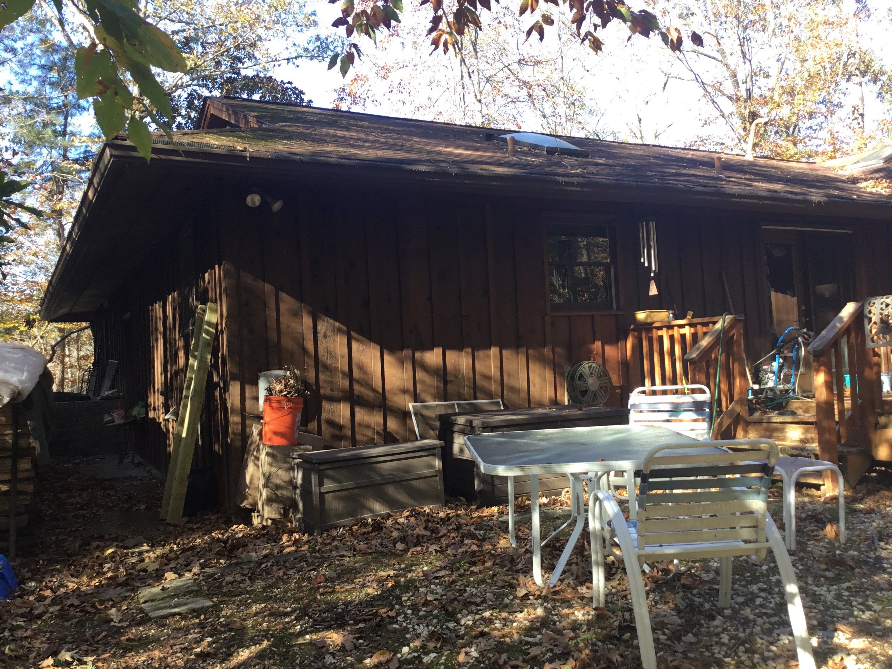 Exterior Wood Siding Painting and Gutter Refurbishment in Roswell by Swift Home Renovations