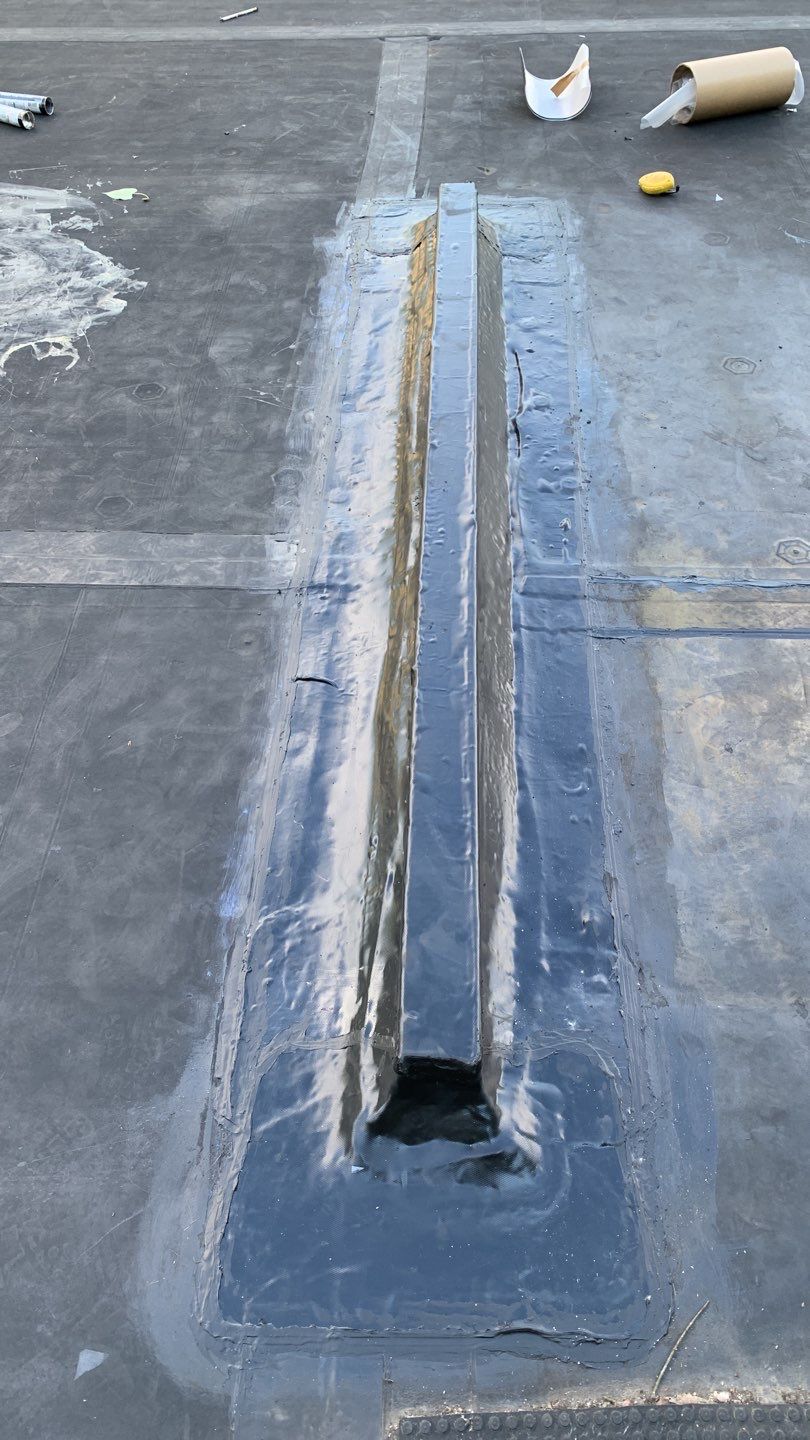 Commercial Roofing Repair using EPDM  by A Plus Exterior