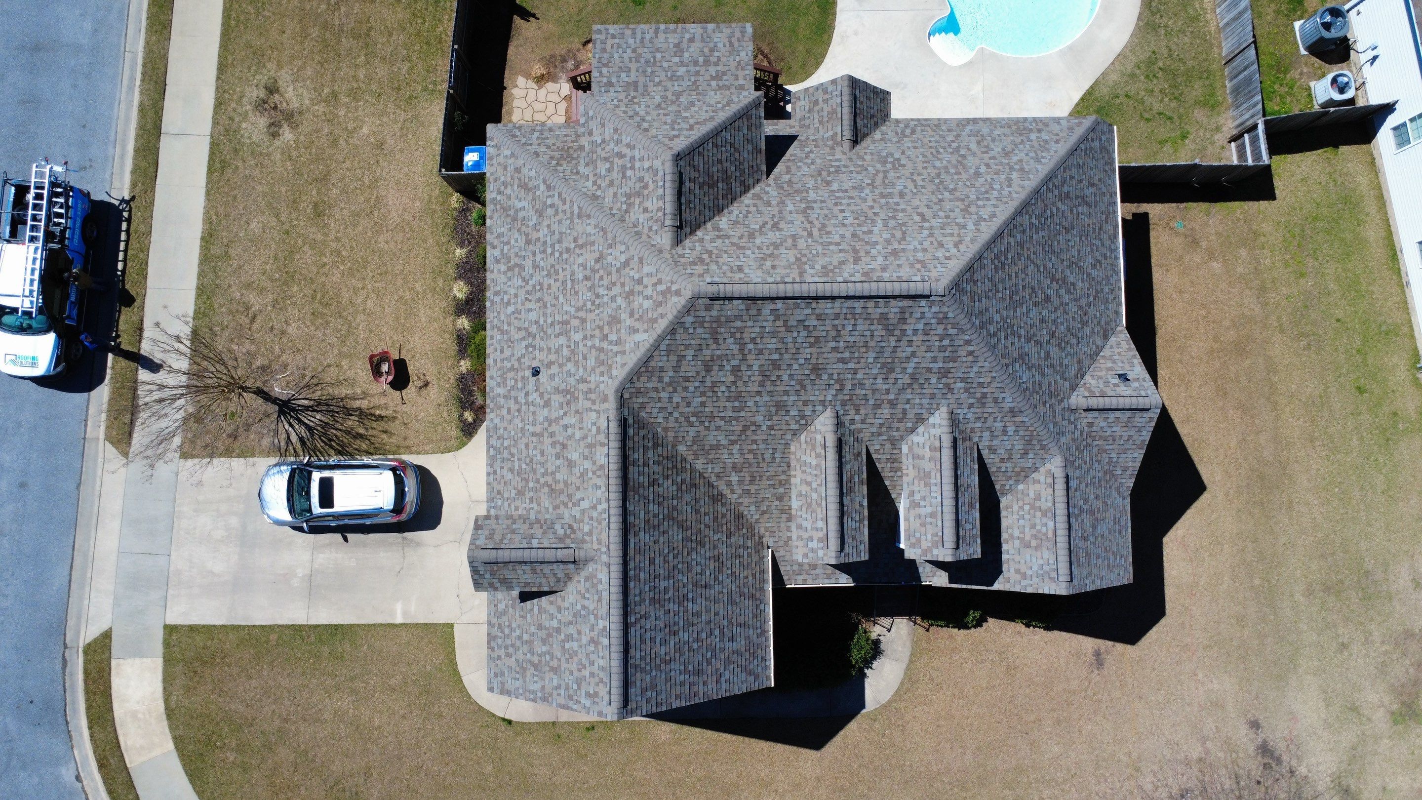 Roof Replacement in Greenville by Roofing Solutions