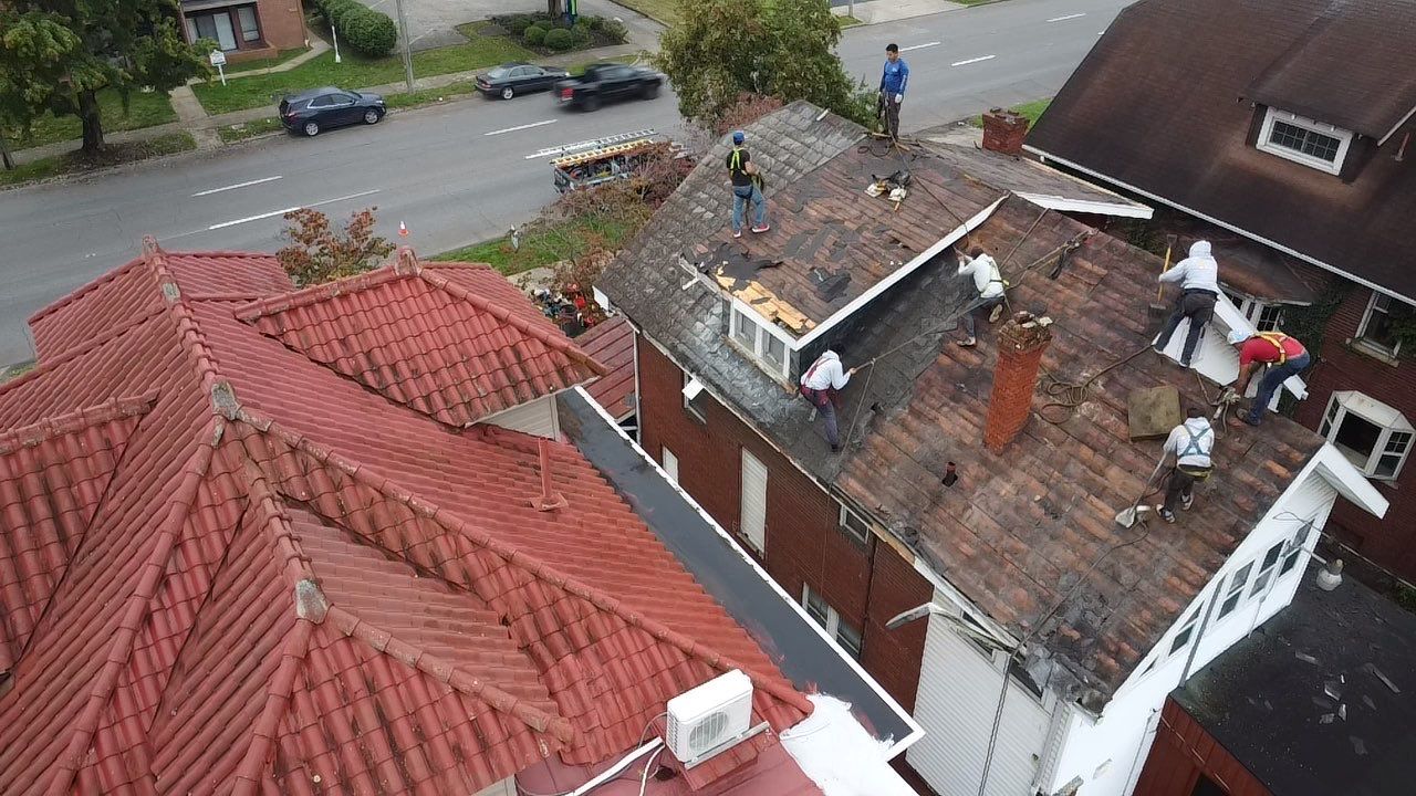 Adkins Project  by Fahey Roofing + Contracting