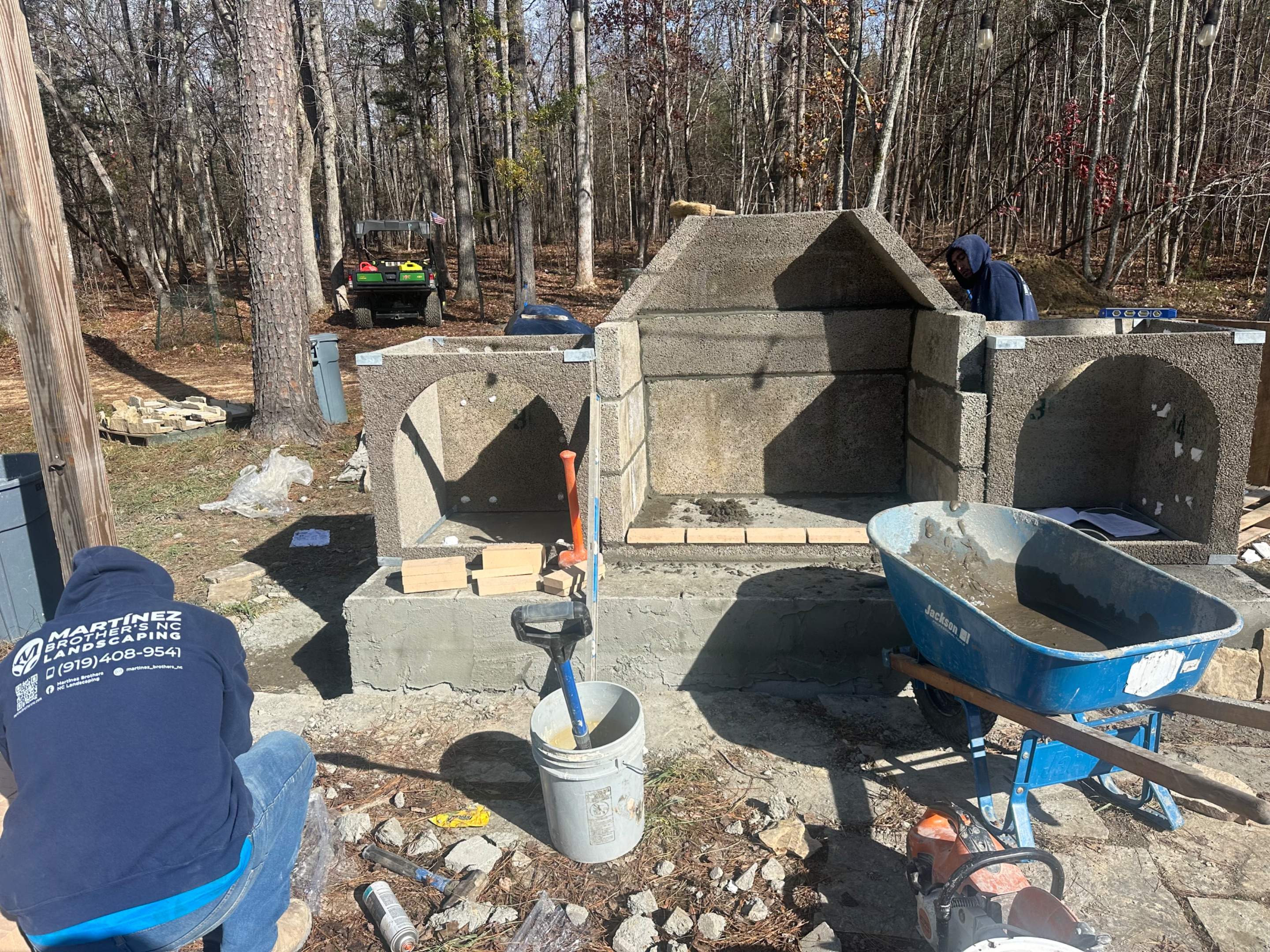 Project in Hillsborough  by Martinez Brother’s Nc Landscaping Inc