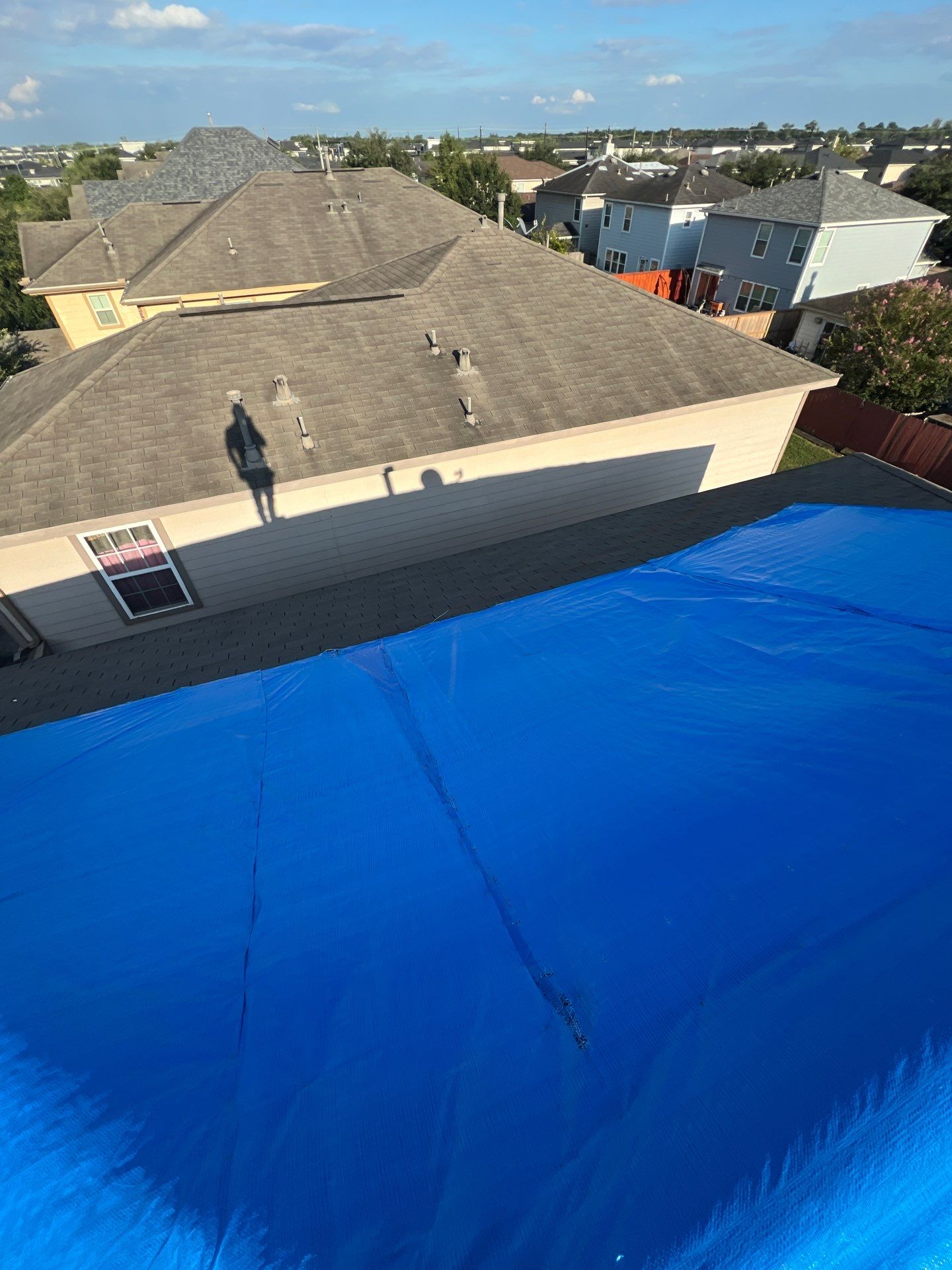 Residential Roofing Repair using Owen's Corning Duration (Lifetime) Shingles by Roof Repair Company