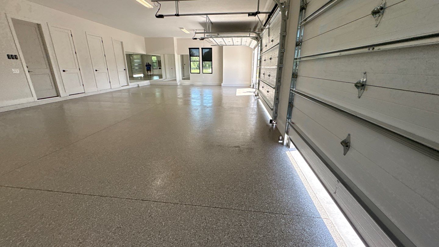 Project in Newberry, FL by Cross Creek Concrete Coatings