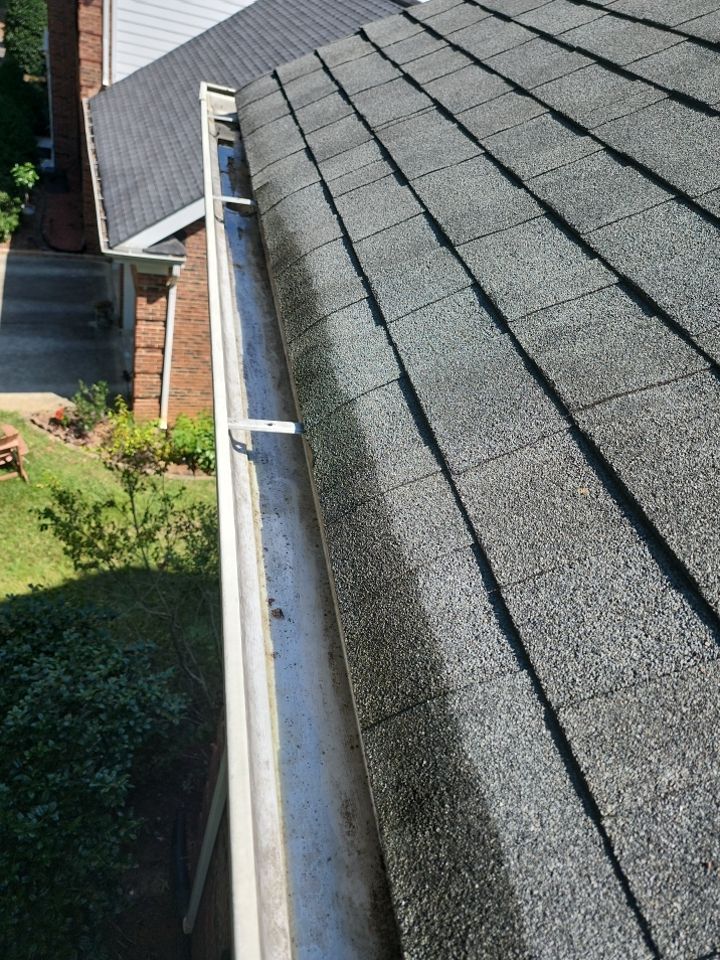 Gutter Guard Instalation using Leaf Blaster Pro by Power Wash Masters LLC
