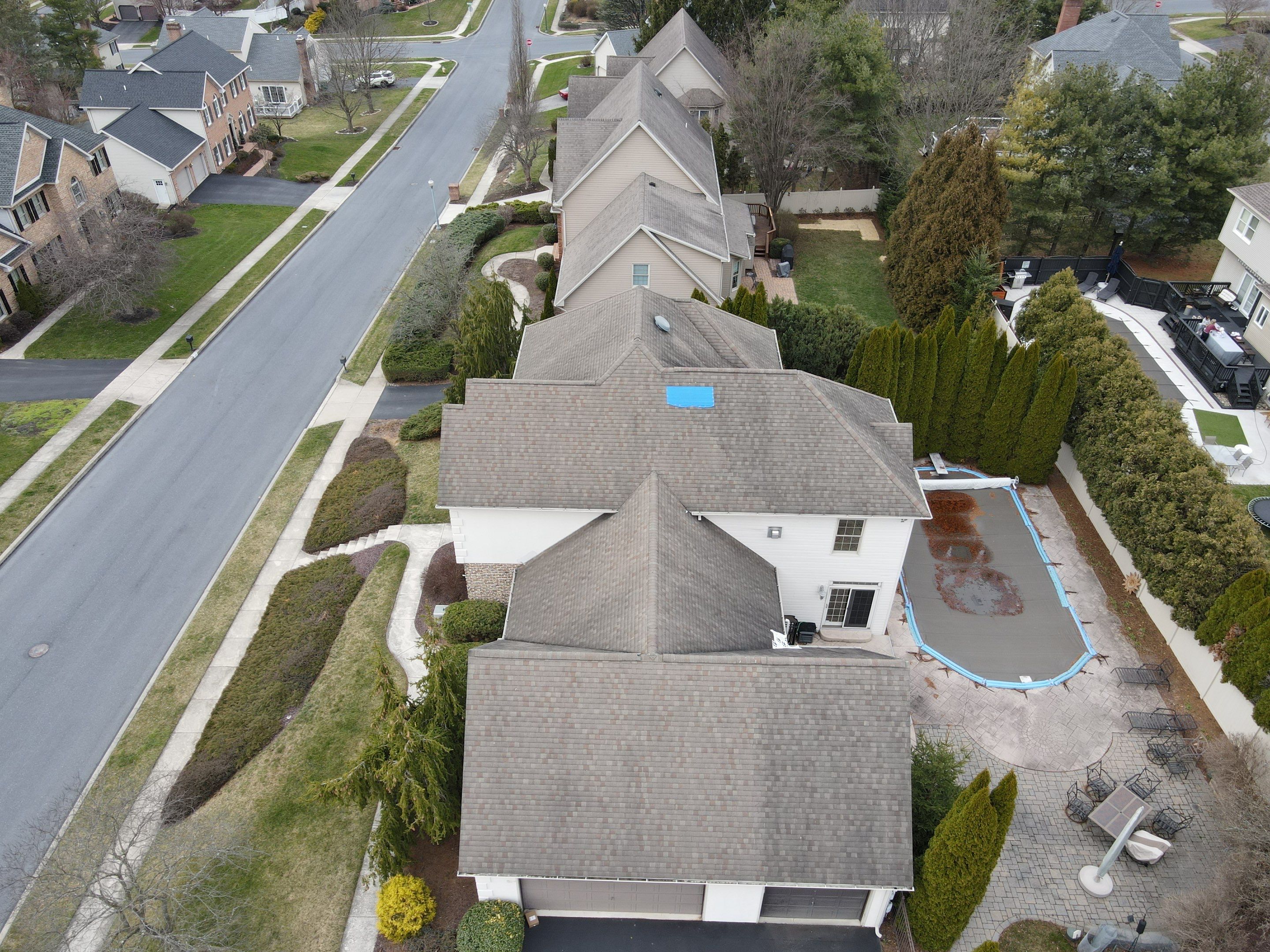 Residential Roofing Installation using Gaf Hdz Architectural Shingle by Teflon Roofing