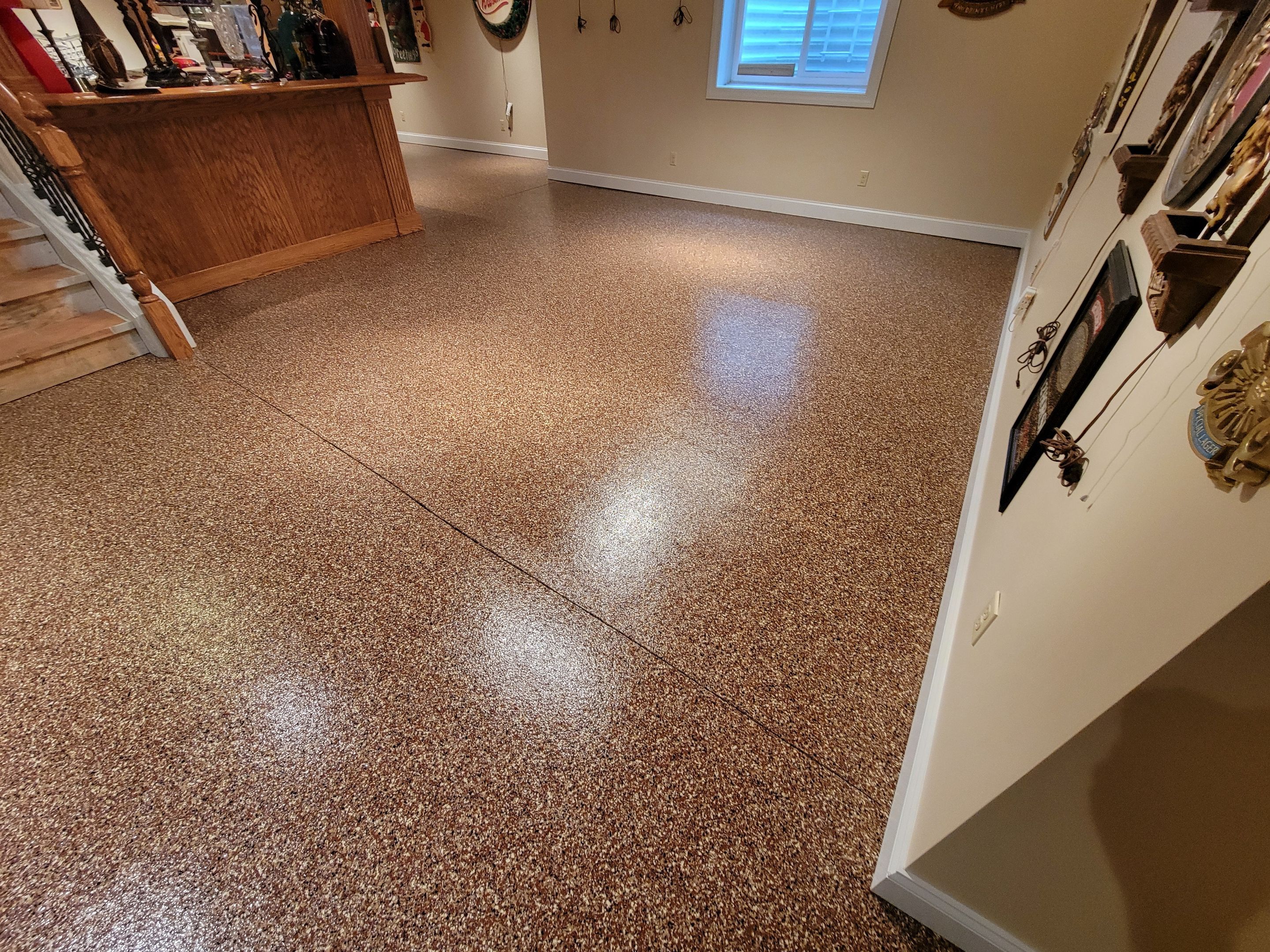 Basement in Chestnut - Hermitage, PA by Alexander Concrete Coatings