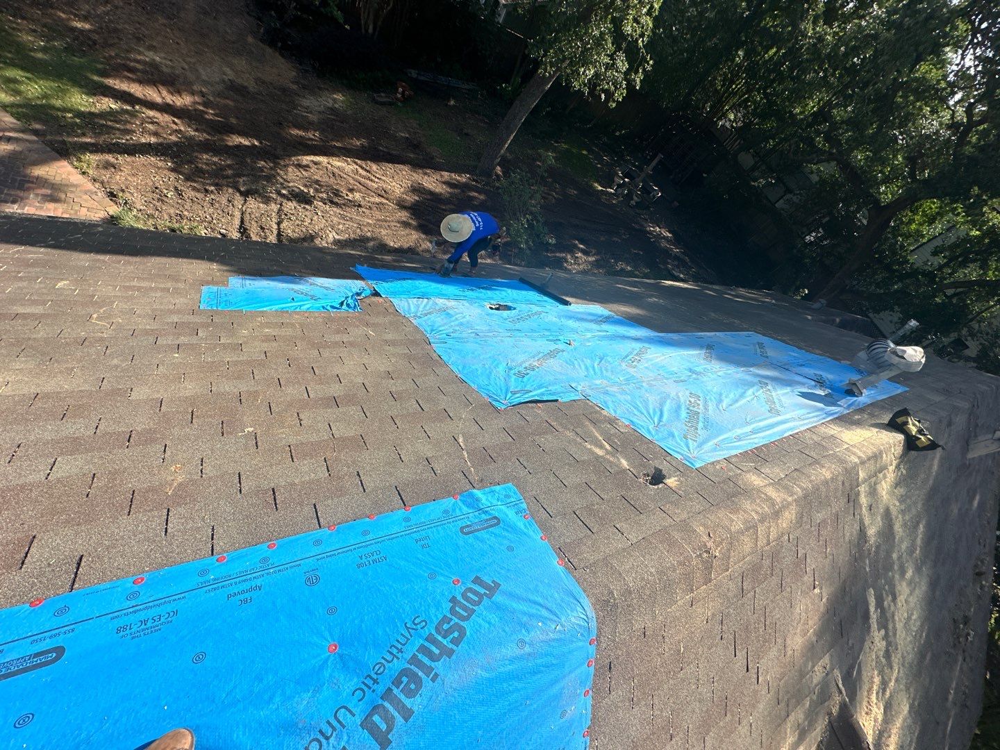 Residential Roofing Repair using Owen's Corning Duration (Lifetime) Shingles by Roof Repair Company