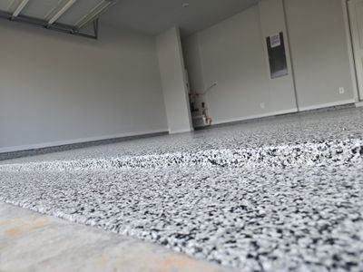 Garage floor transformation in Snellville