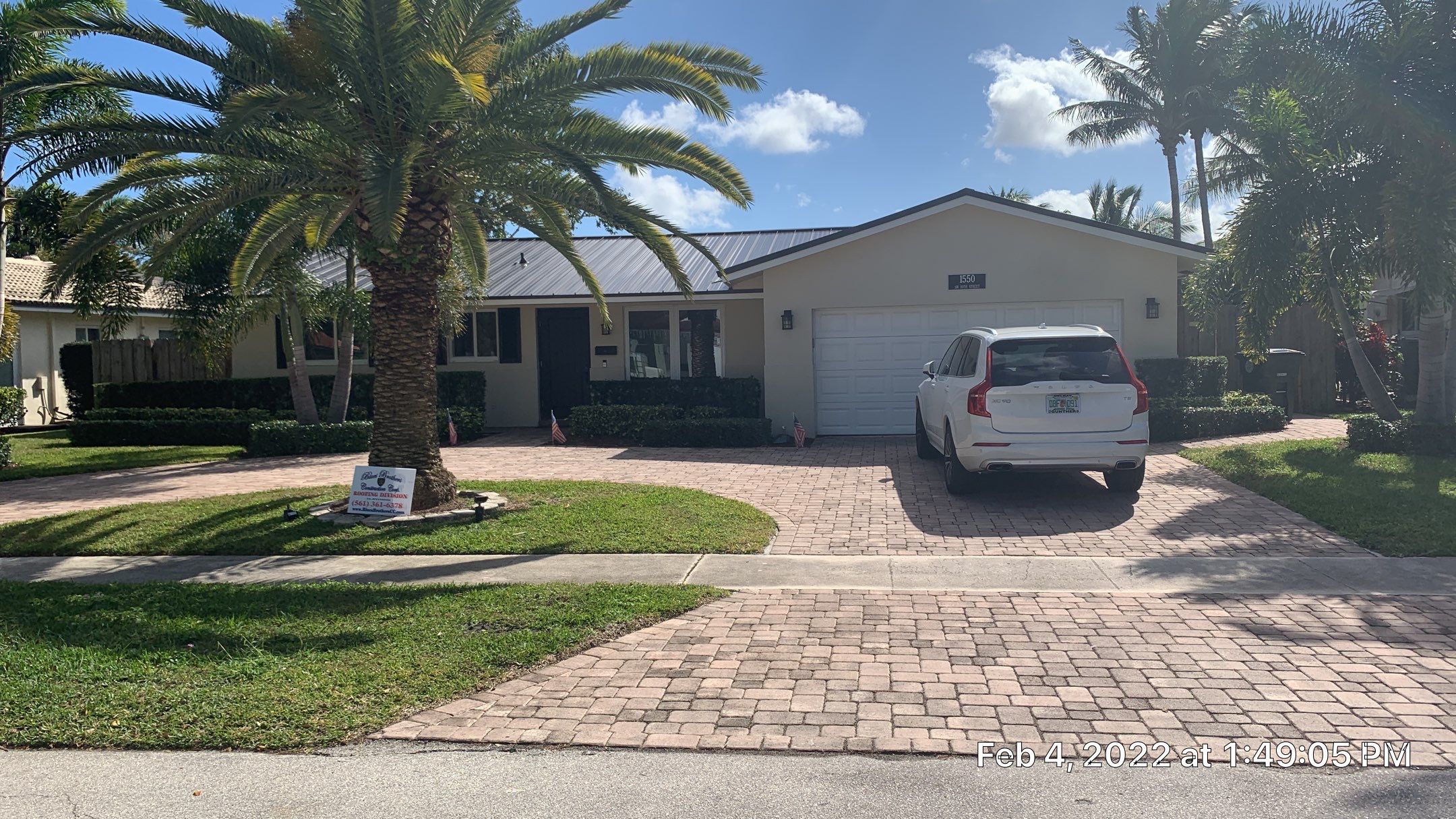 Residential Roofing Installation using 1" Nail strip metal roof by BLUES BROTHERS CONSTRUCTION CORP