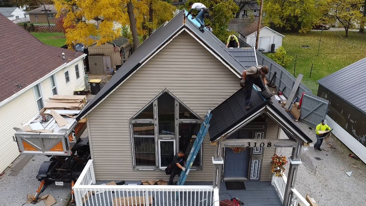 Full Tear-Off Metal Shake Roof Installation – Fort Wayne, IN by 4Ever Metal Roofing