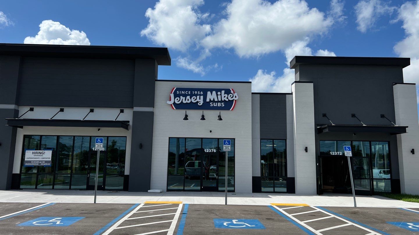 Channel Letters on Backer for Jersey Mikes by SignCrafters