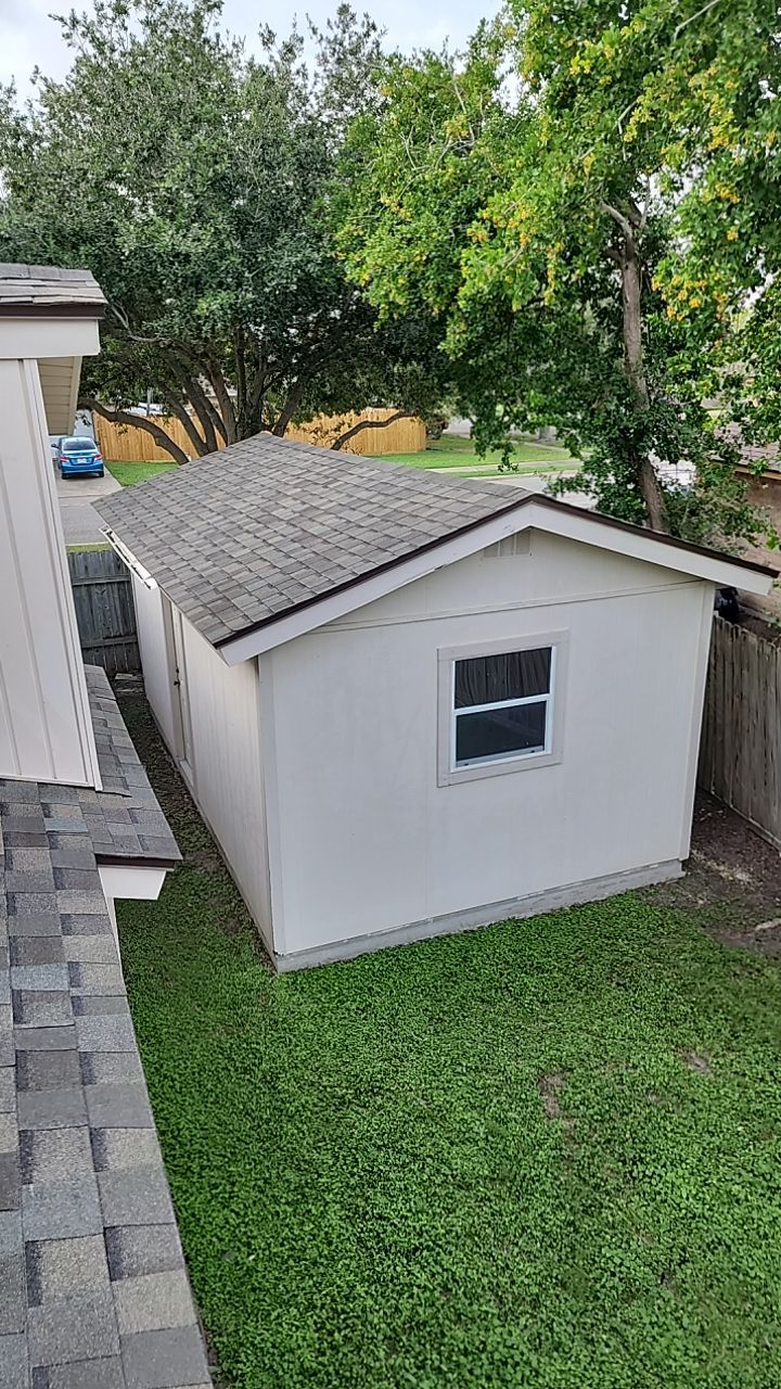 Full Roof Replacement using Certainteed Landmark Weatherwood by Galvan Roofing and Construction