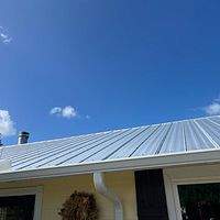 26ga 5-V Crimp Mill Finish by Total Roofing System The Metal Roof Experts
