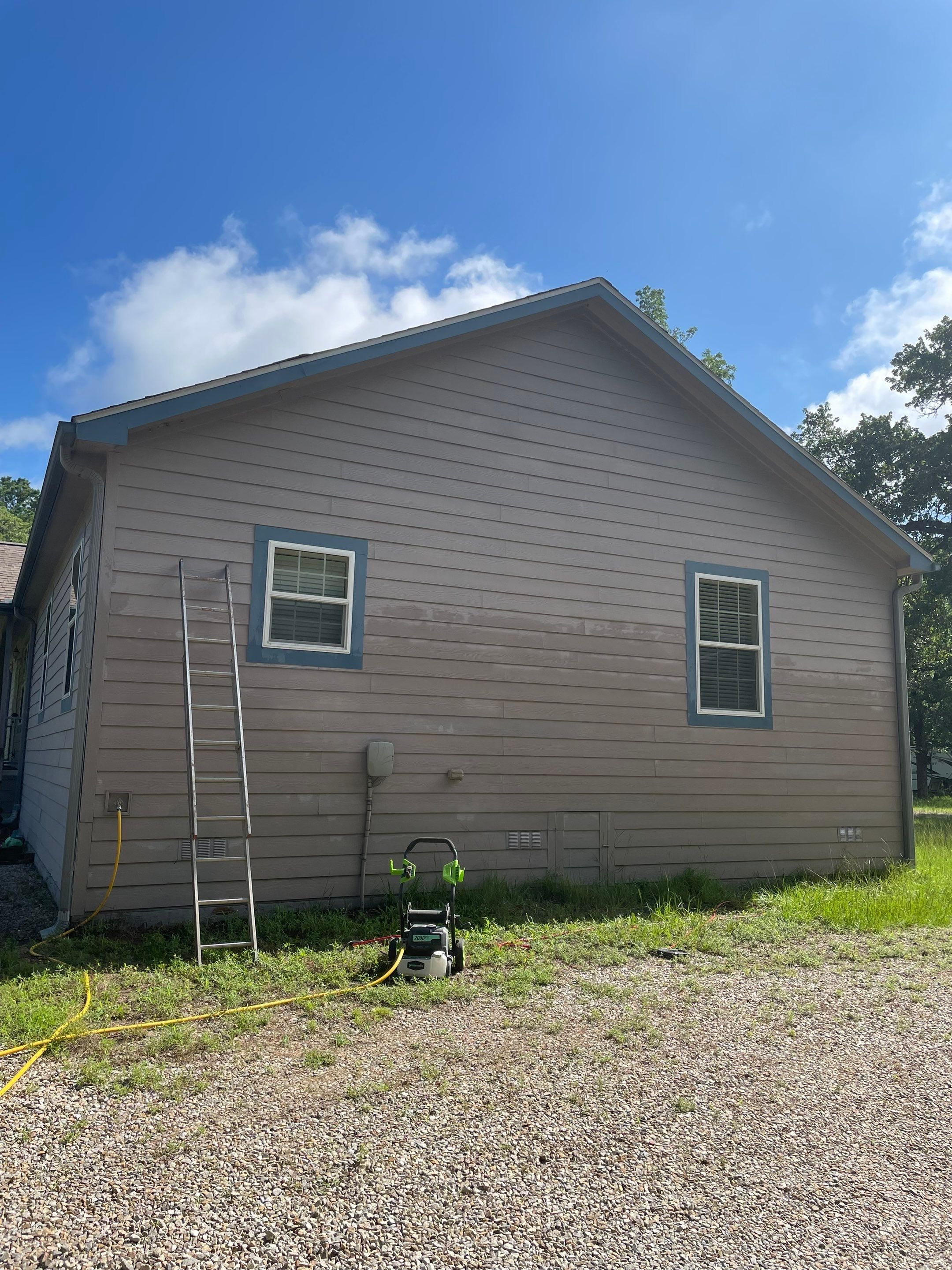 Full Exterior Repaint & Custom Ceiling Installation in Winnsboro, Texas by Quality Coats Painting