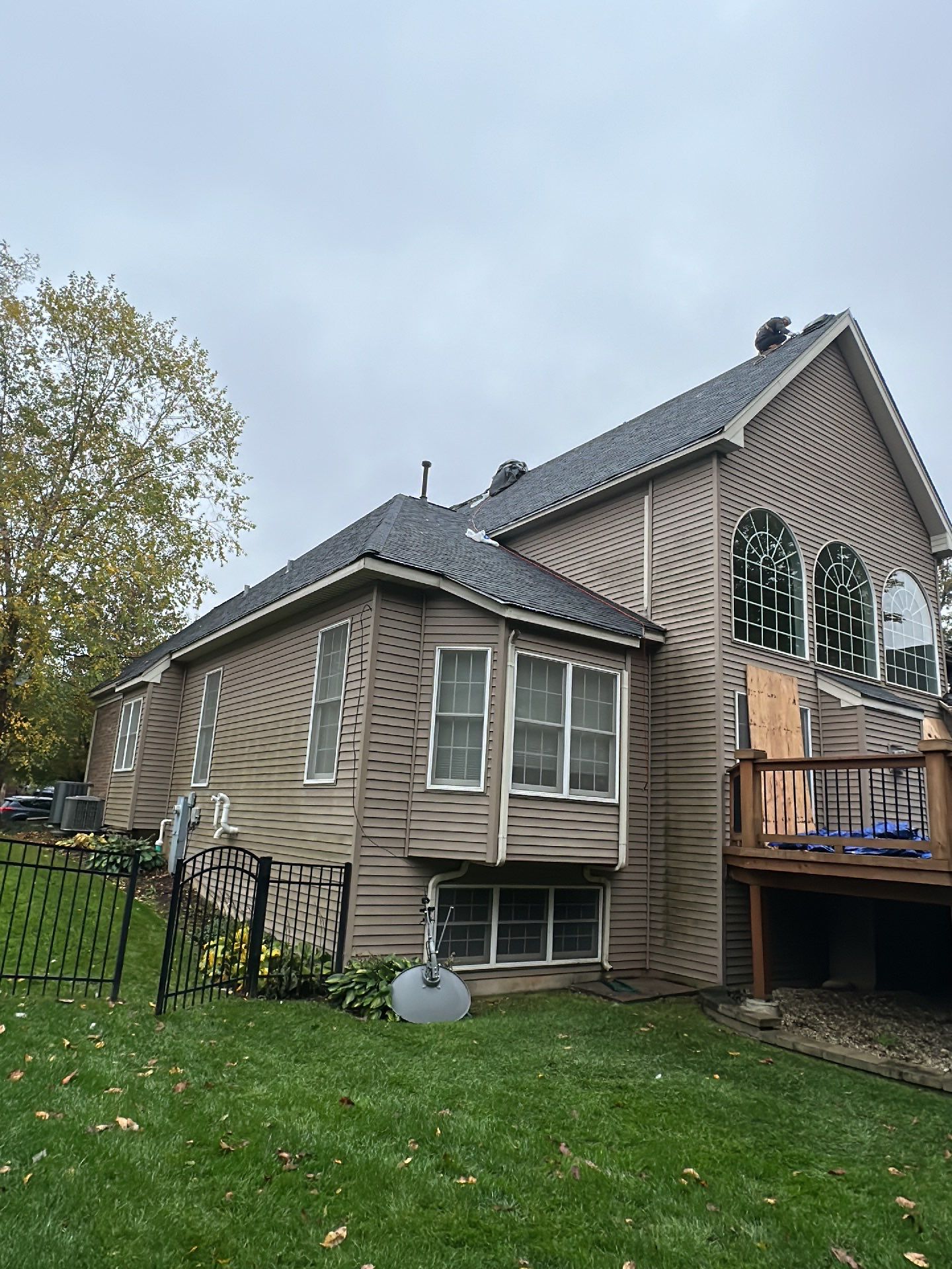 Residential Roofing Installation using Malarkey Roofing by Perfect Exteriors Inc. 